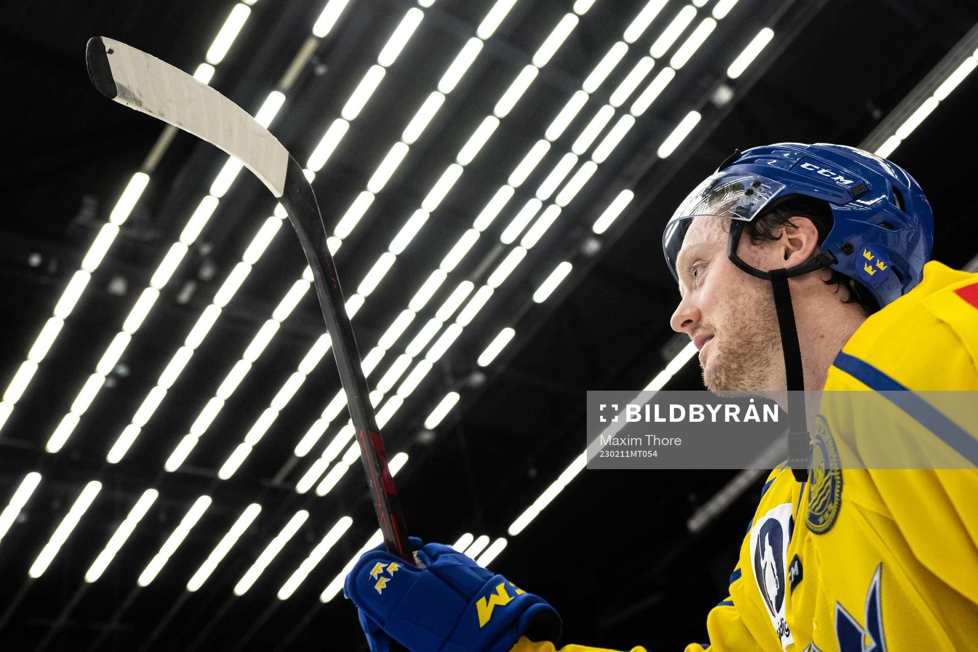 Carl Klingberg of Sweden celebrates