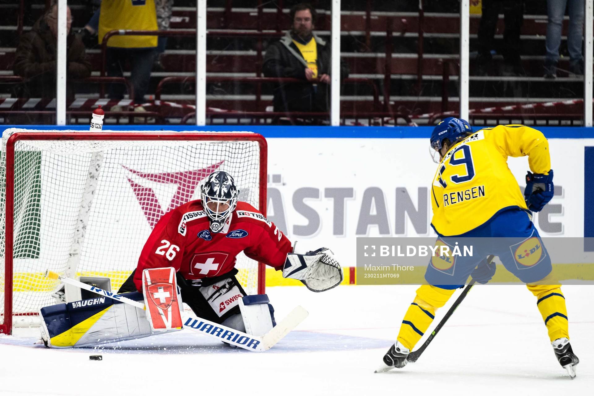 Sandro Aeschlimann of Switzerland and Marcus Sörensen of