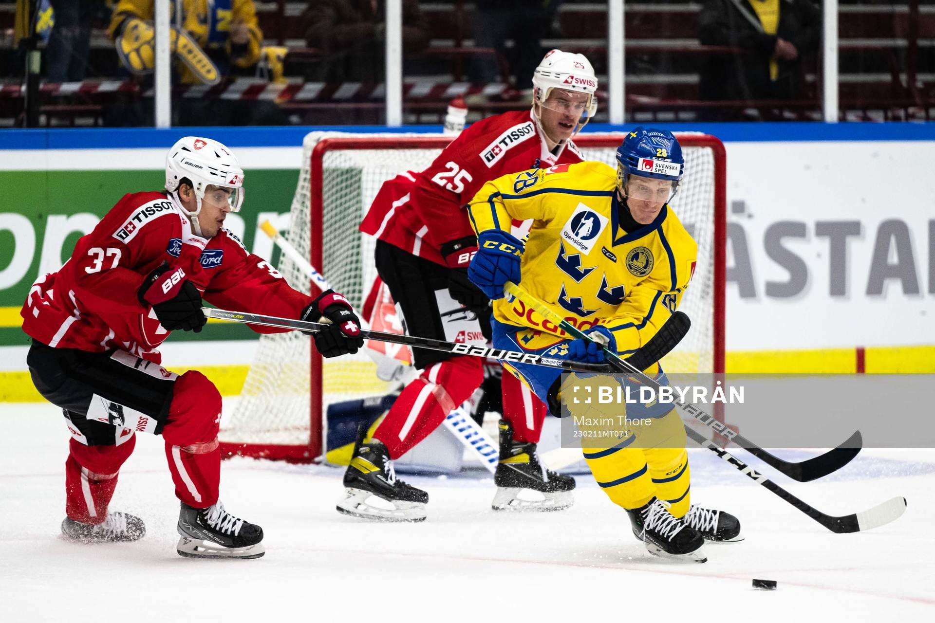 Sandro Schmid of Switzerland and Anton Bengtsson of Sweden