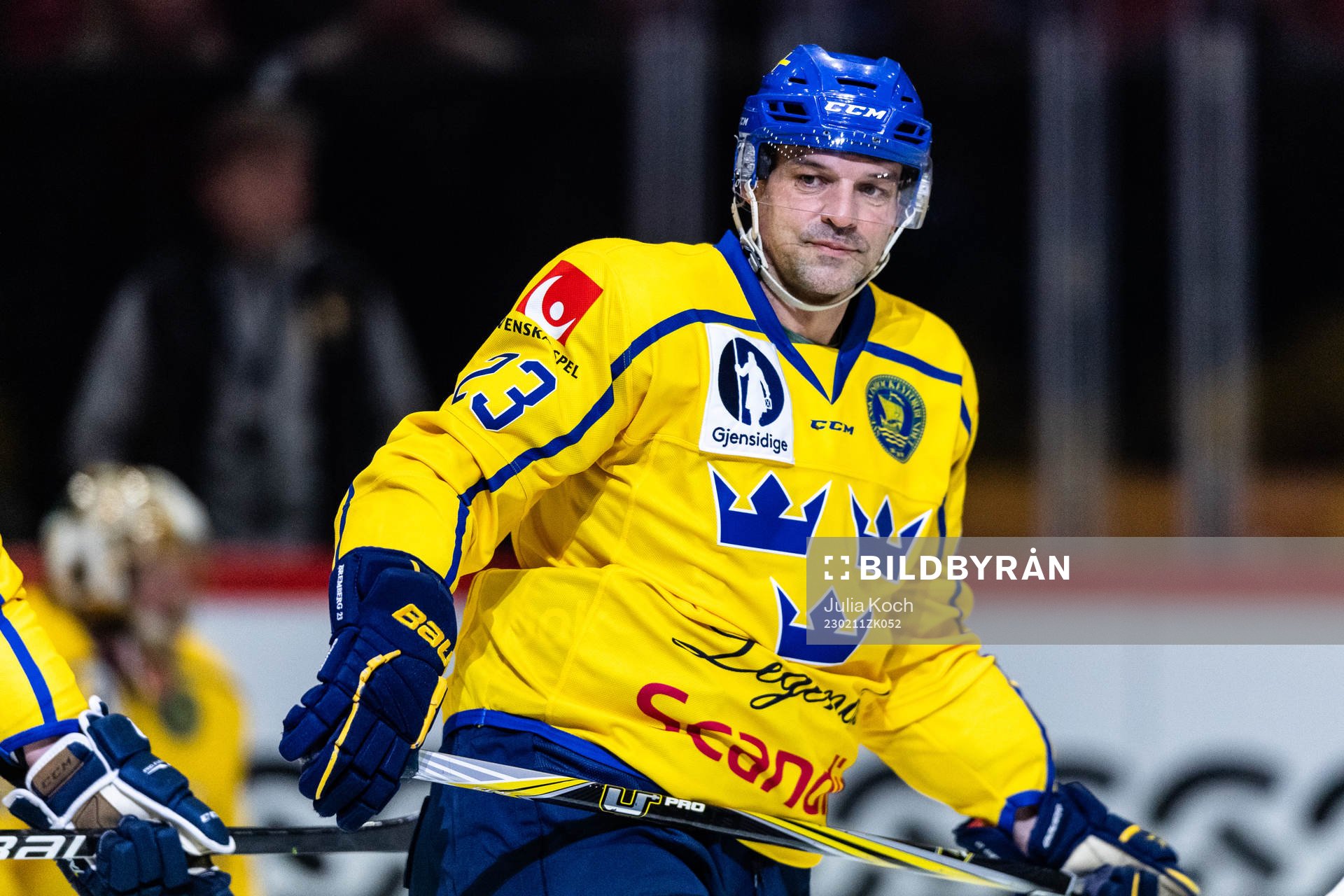 Tre kronor legends Fredrik Bremberg