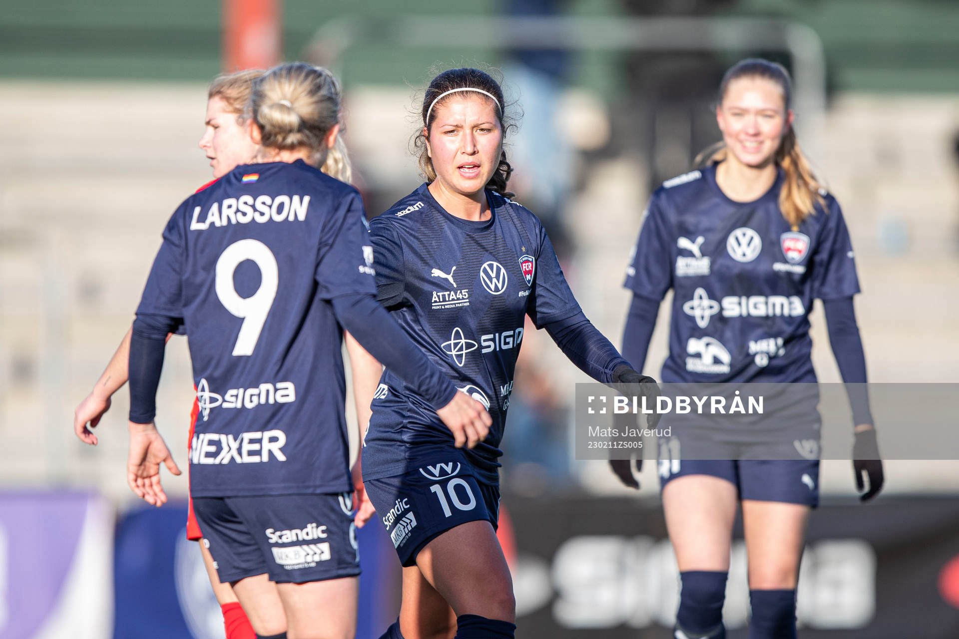 Rosengårds Loreta Kullashi jublar