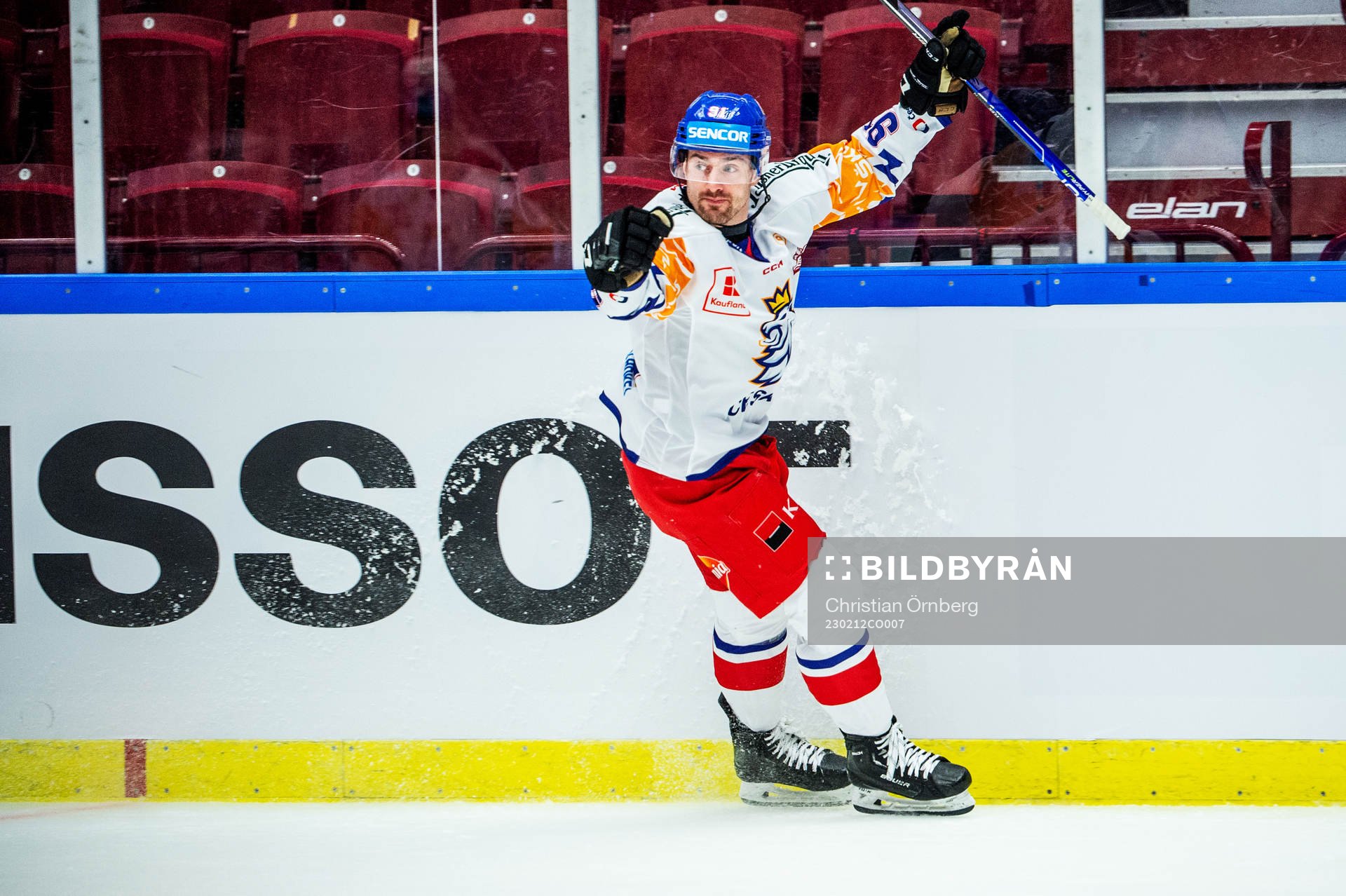 Jakub Flek of Czech Republiccelebrates