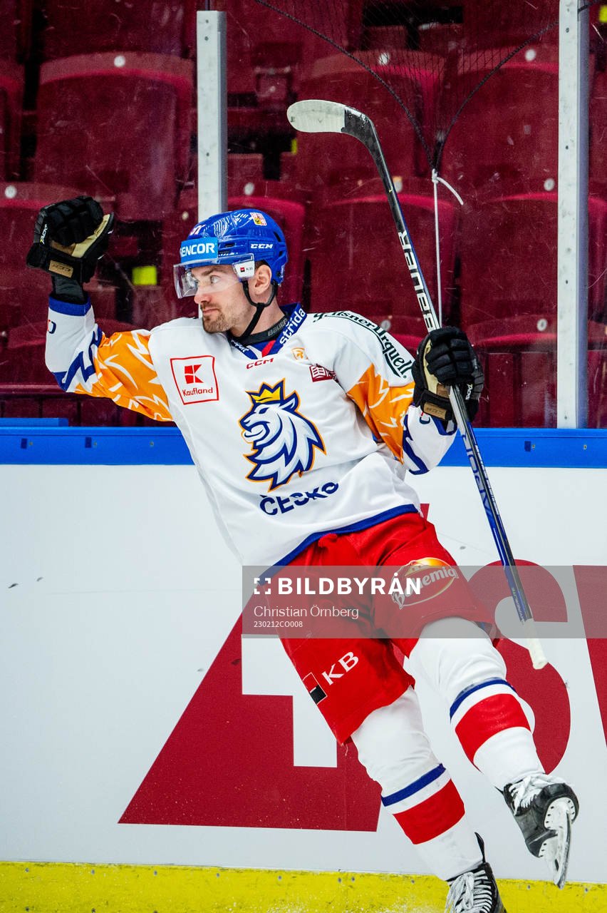 Jakub Flek of Czech Republic celebrates