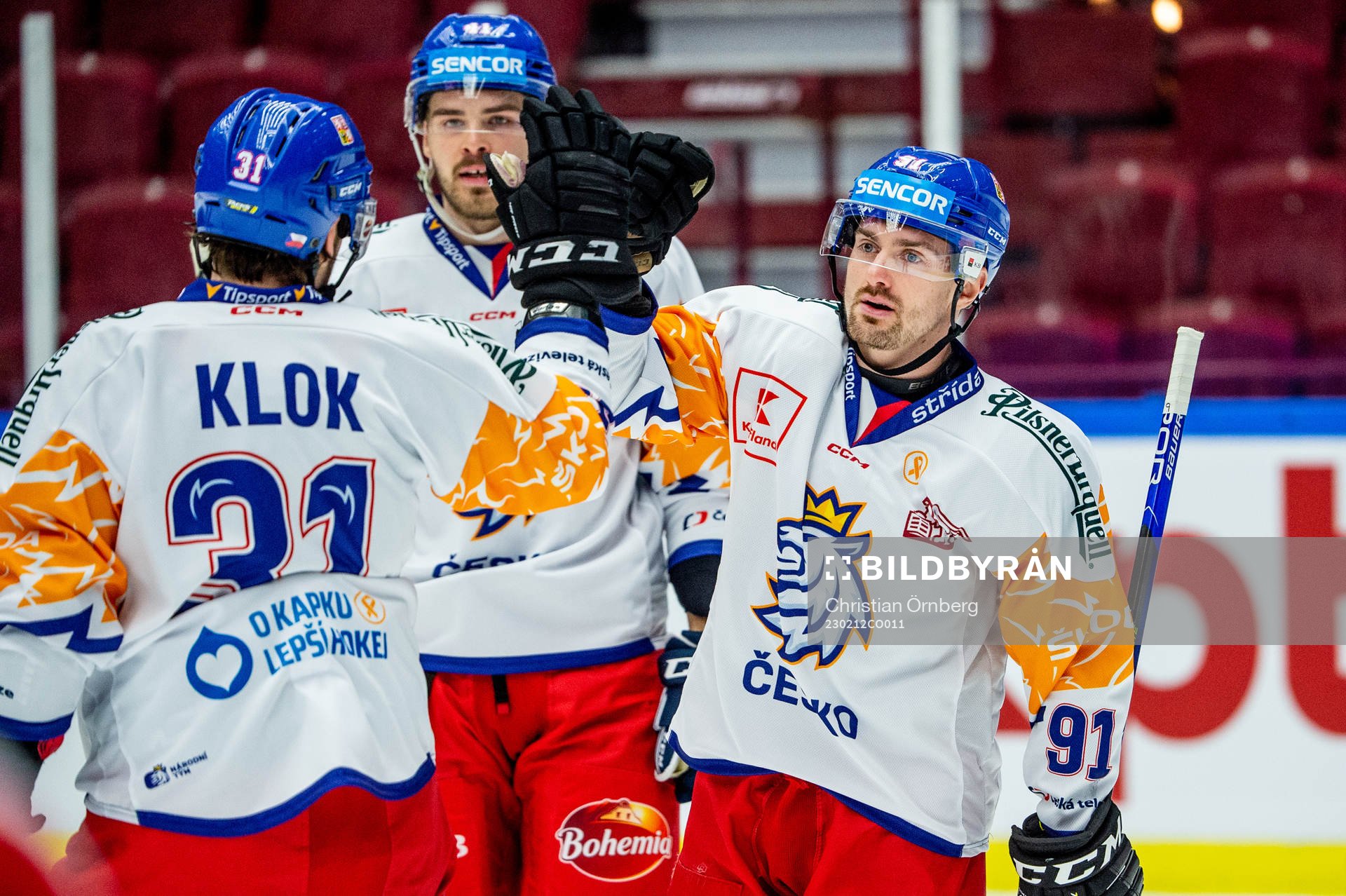 Jakub Flek of Czech Republic celebrates