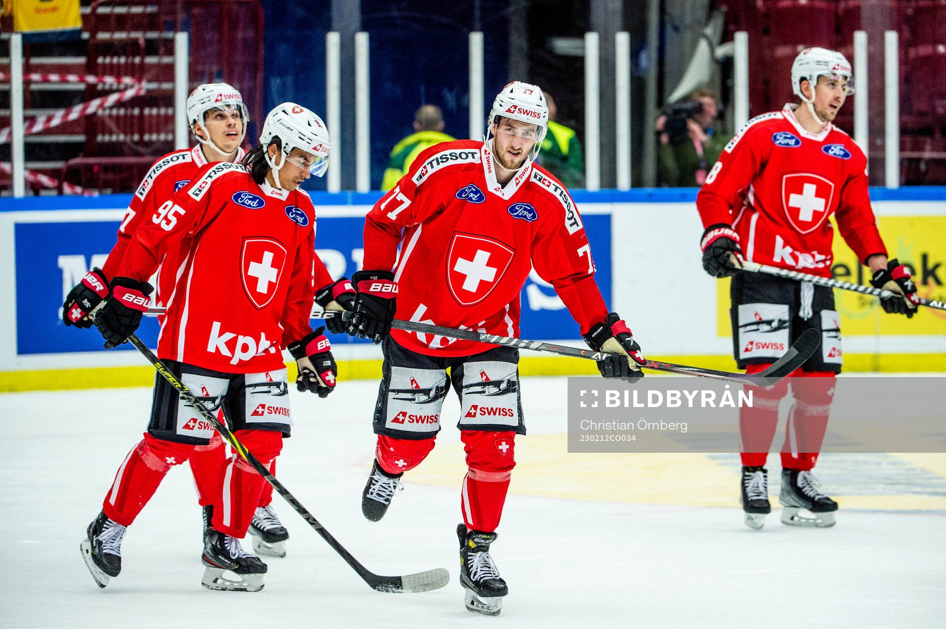 Noah Delémont and Thierry Bader of Switzerland