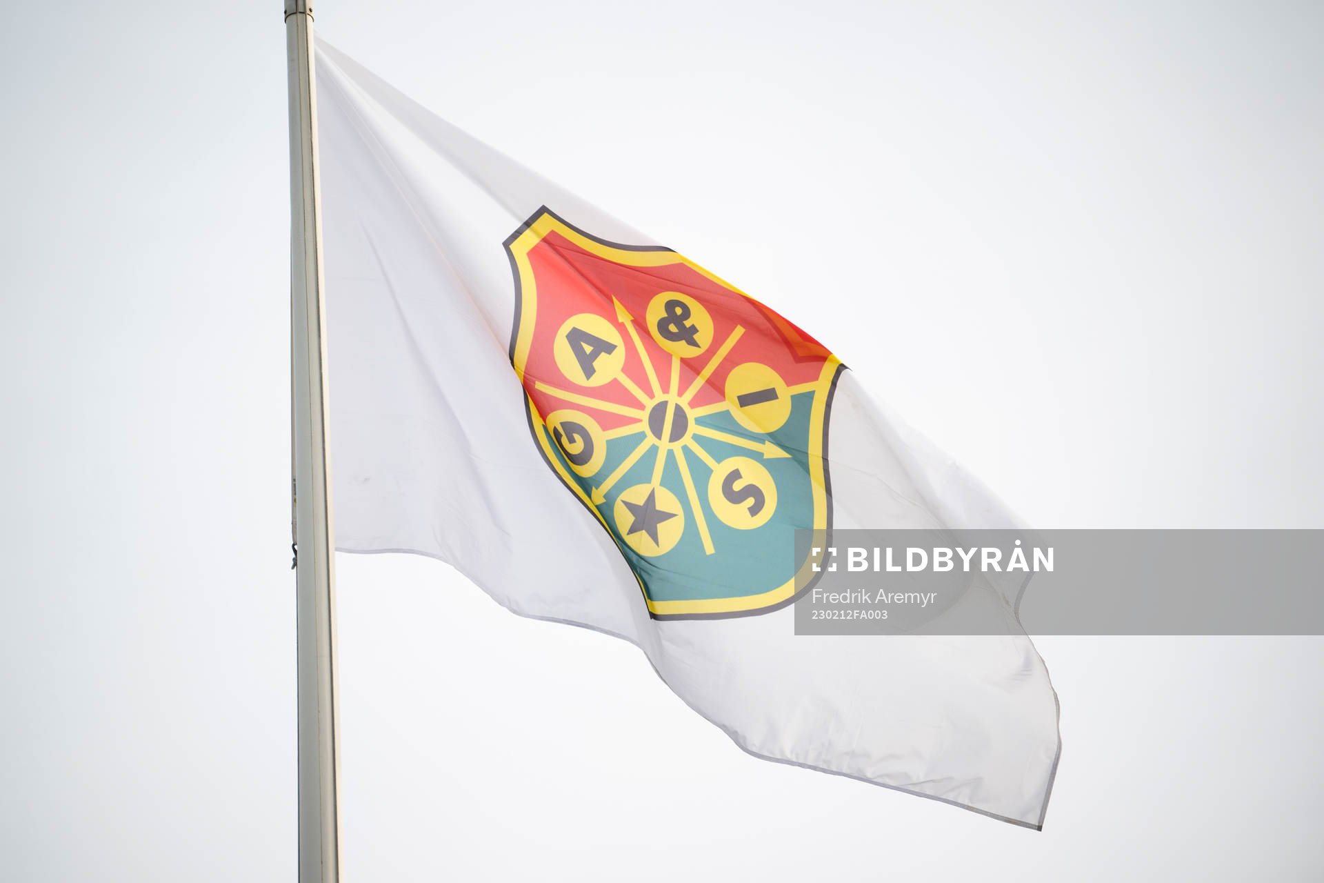 En GAIS-flagga
