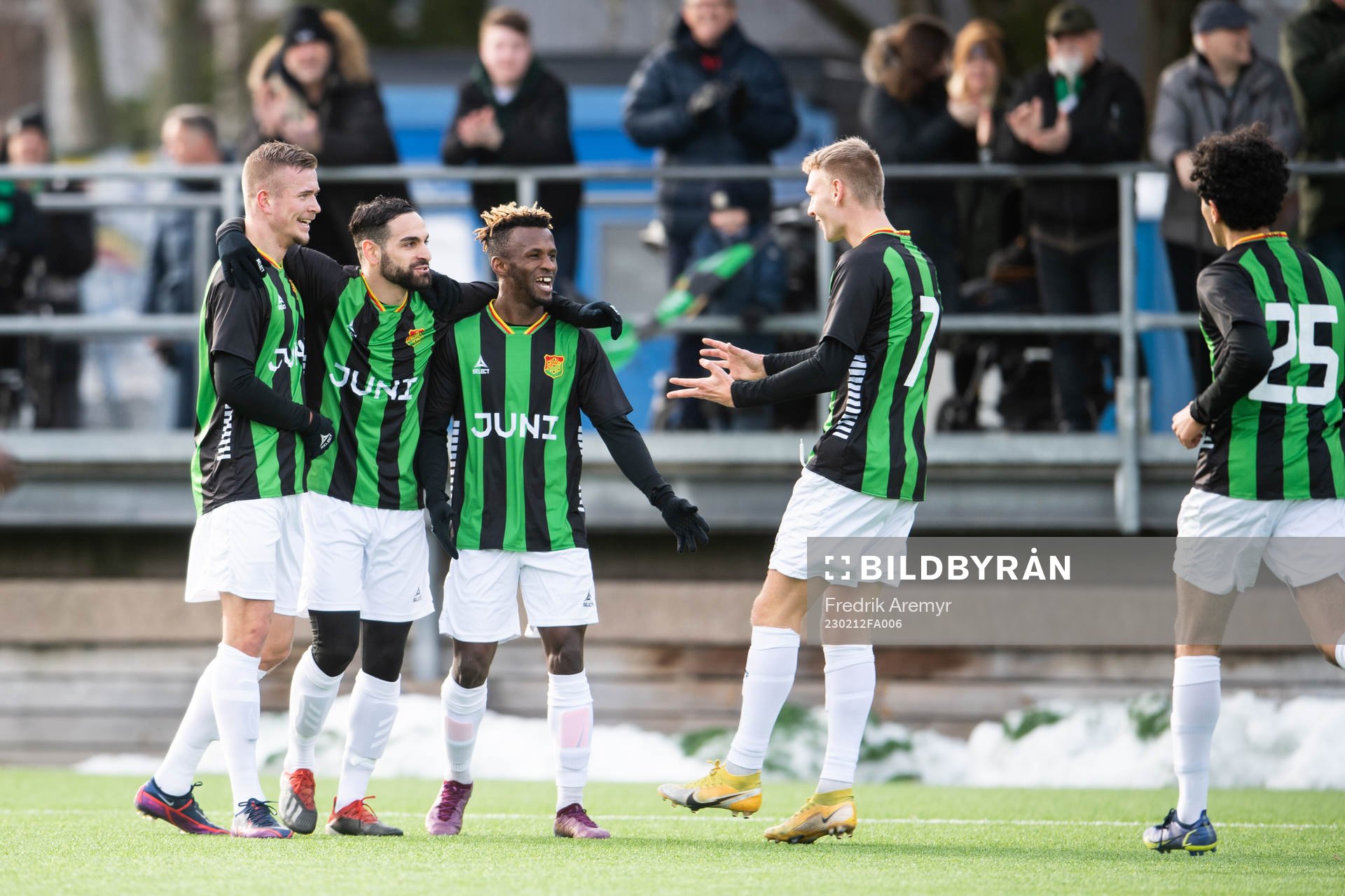 GAIS Alexander Ahl Holmström, Mervan Celik, Rickard Emeka