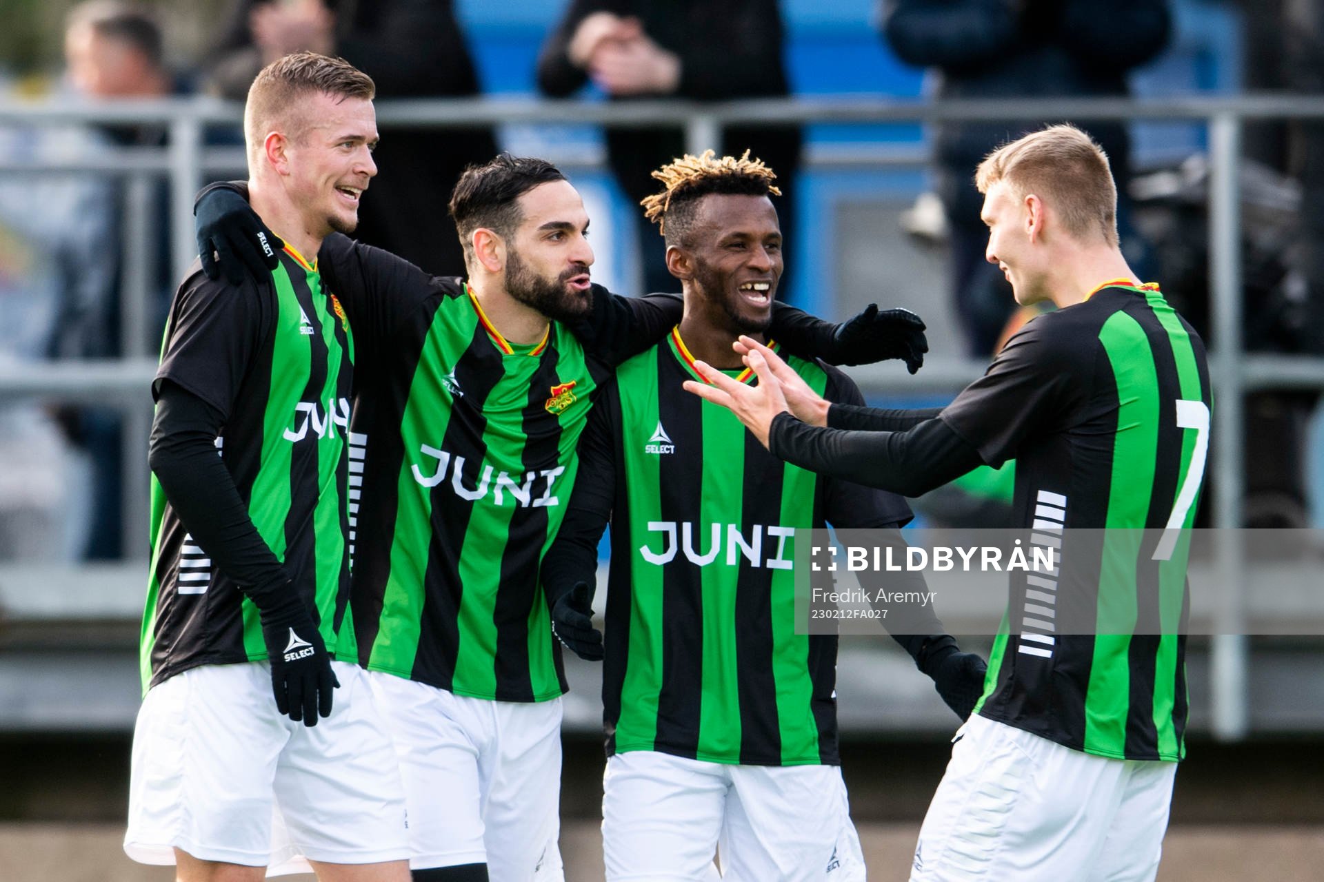 GAIS Alexander Ahl Holmström , målskytt Mervan Celik,