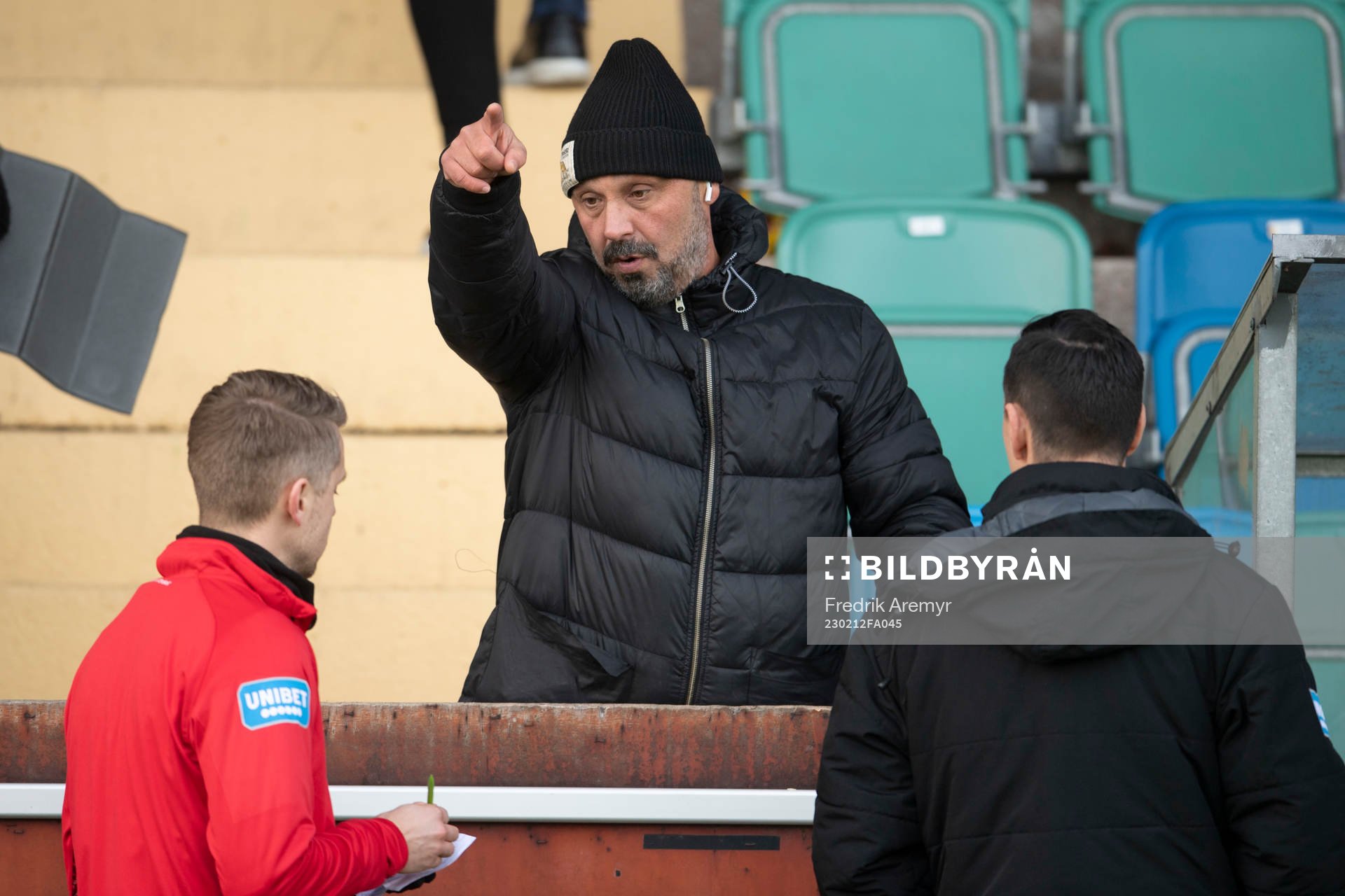 Utsiktens assisterande tränare Henrik Fridolvsson, manager