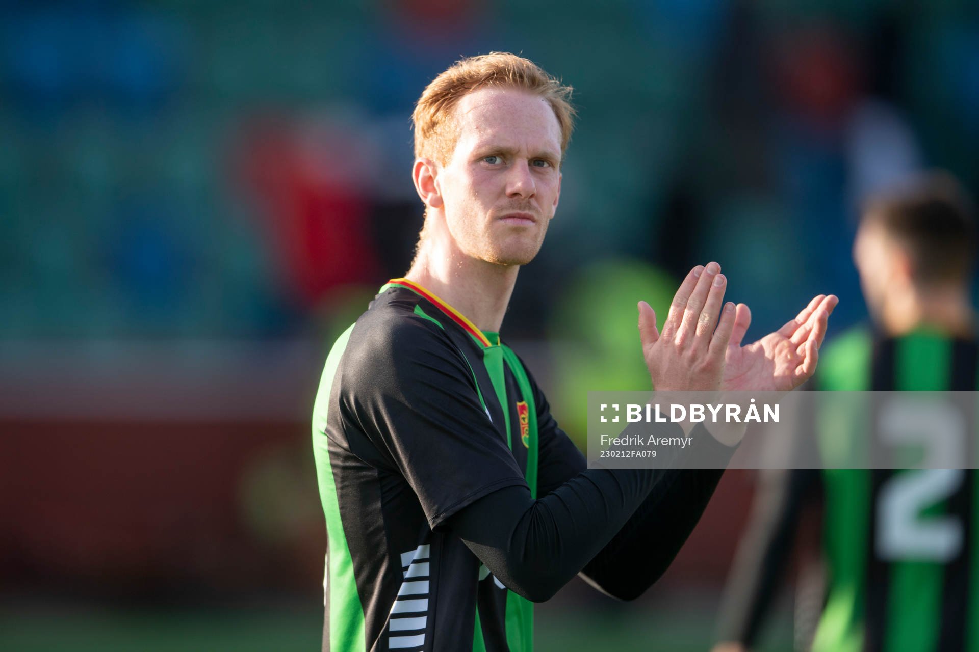 GAIS Viktor Kruger tackar publiken