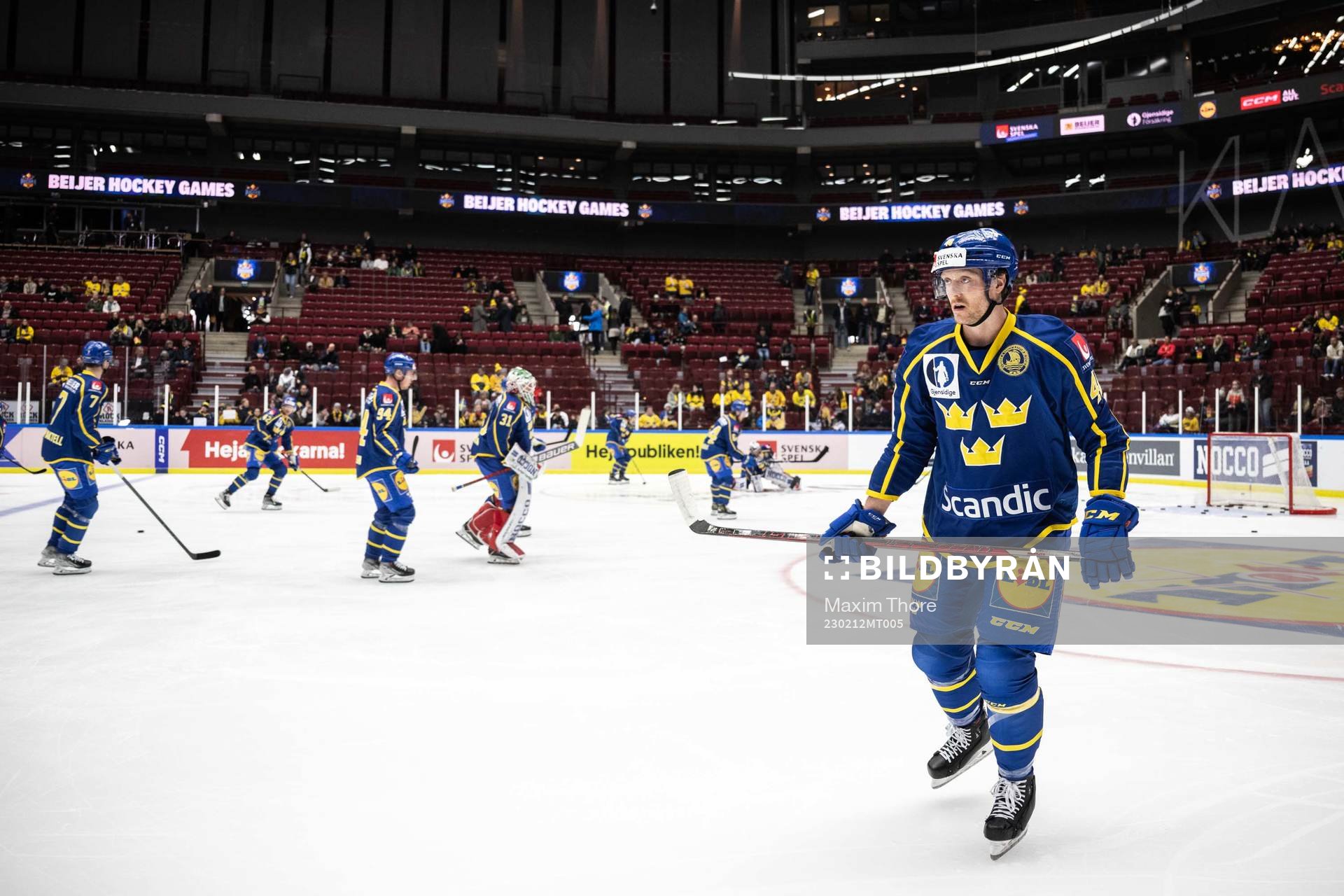 Carl Klingberg of Sweden