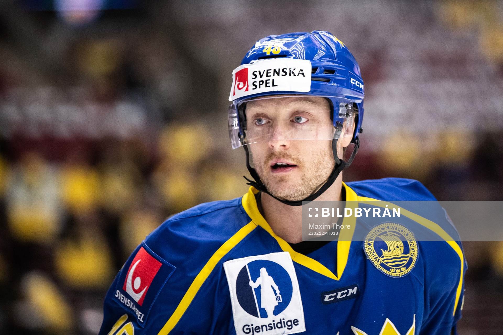 Carl Klingberg of Sweden