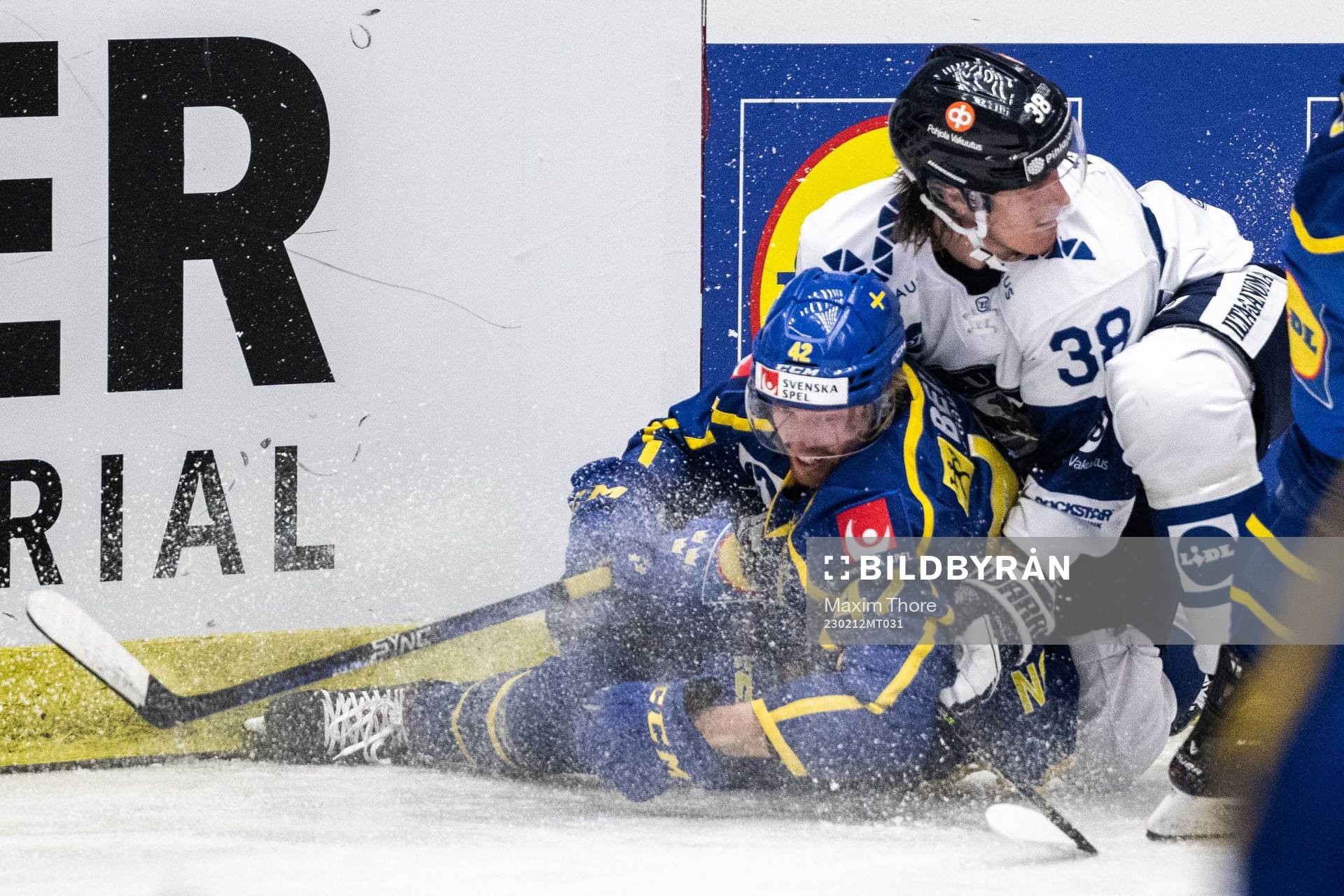 Joakim Nordström of Sweden and Juuso Riikola of Finland