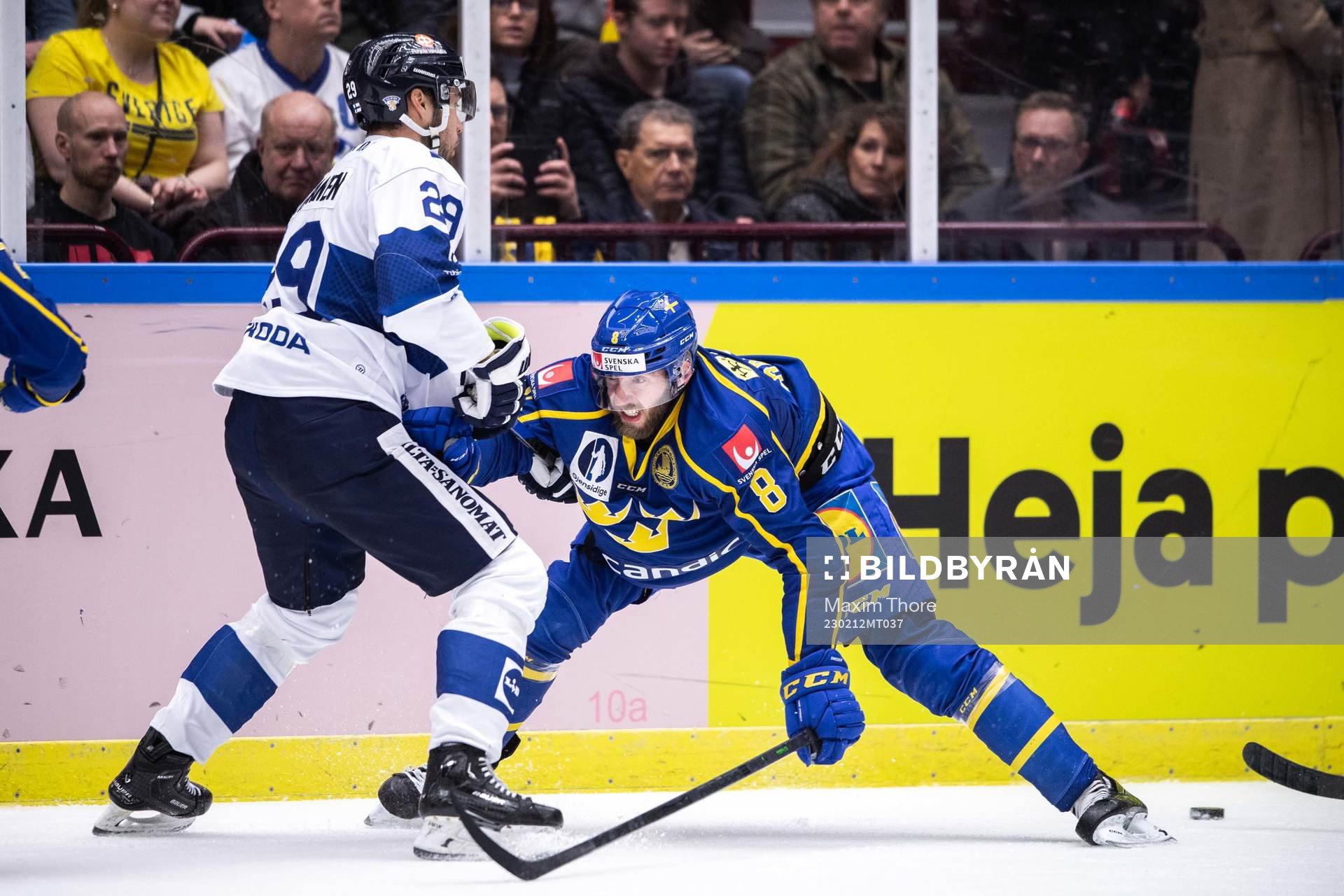 Tommi Tikka of Finland and Petter Granberg of Sweden