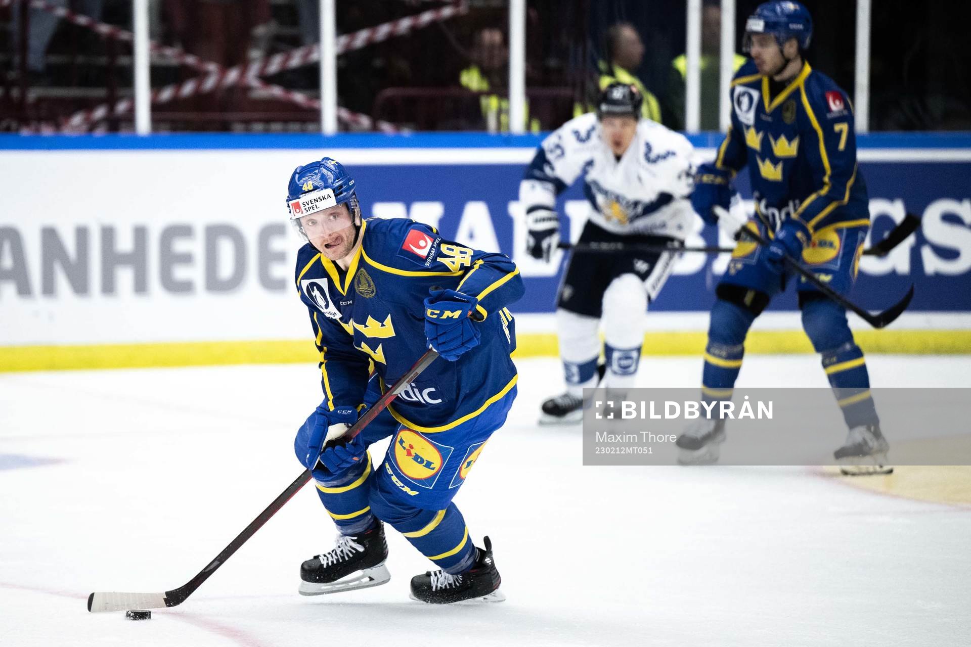 Carl Klingberg of Sweden