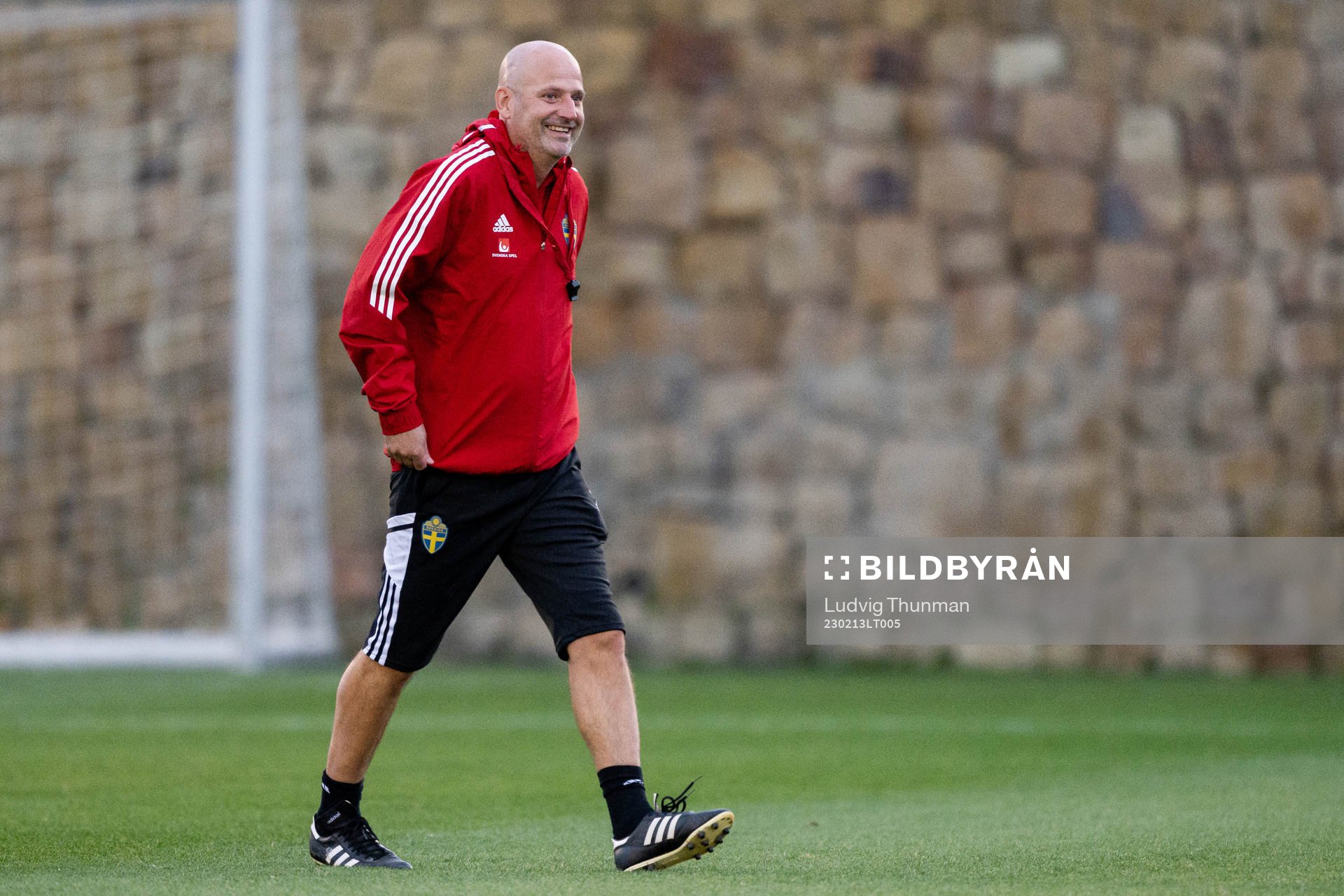 Assistant coach Magnus Wikman of the Swedish women's