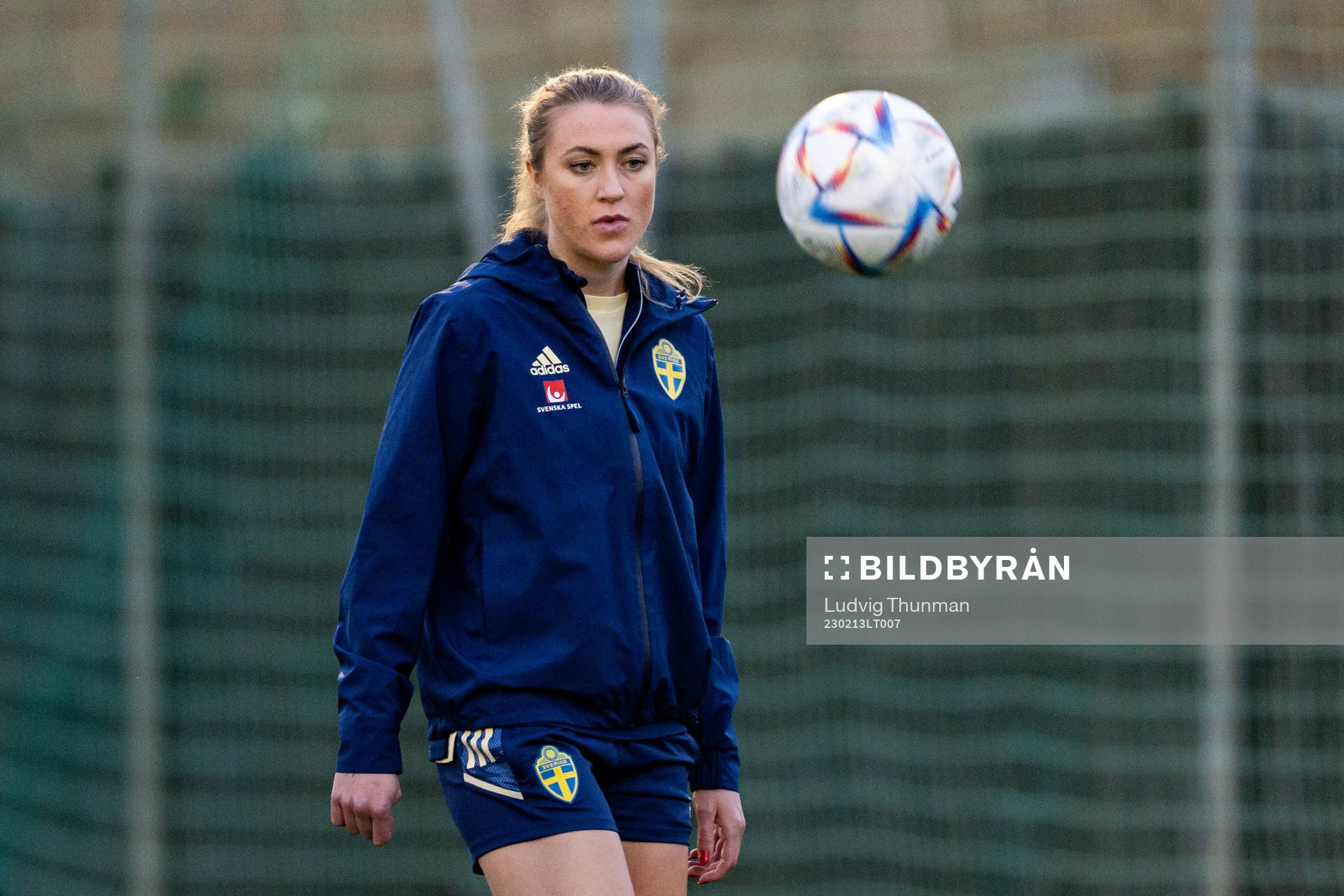 Freja Olofsson of the Swedish women's national football