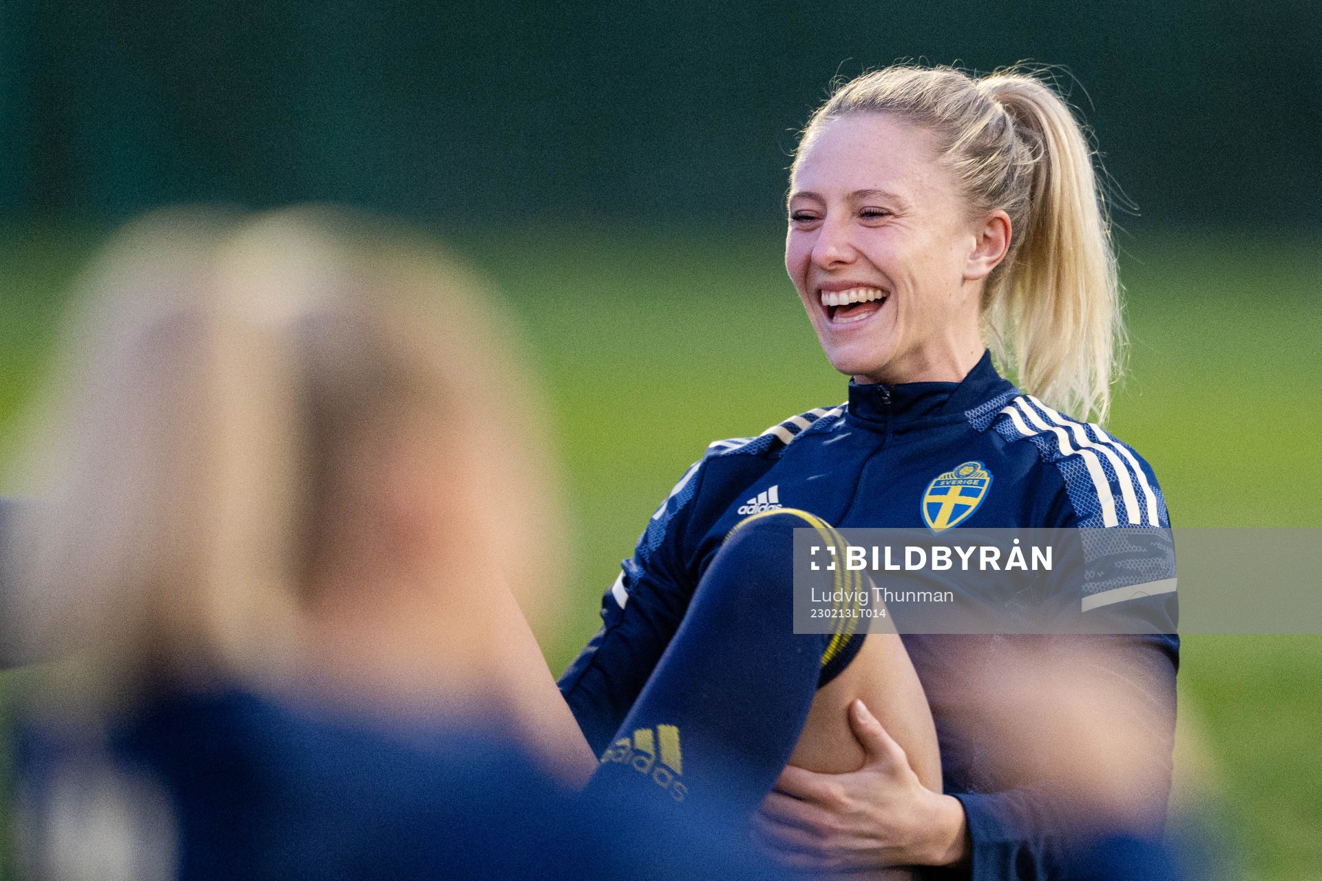 Rebecka Blomqvist of the Swedish women's national football