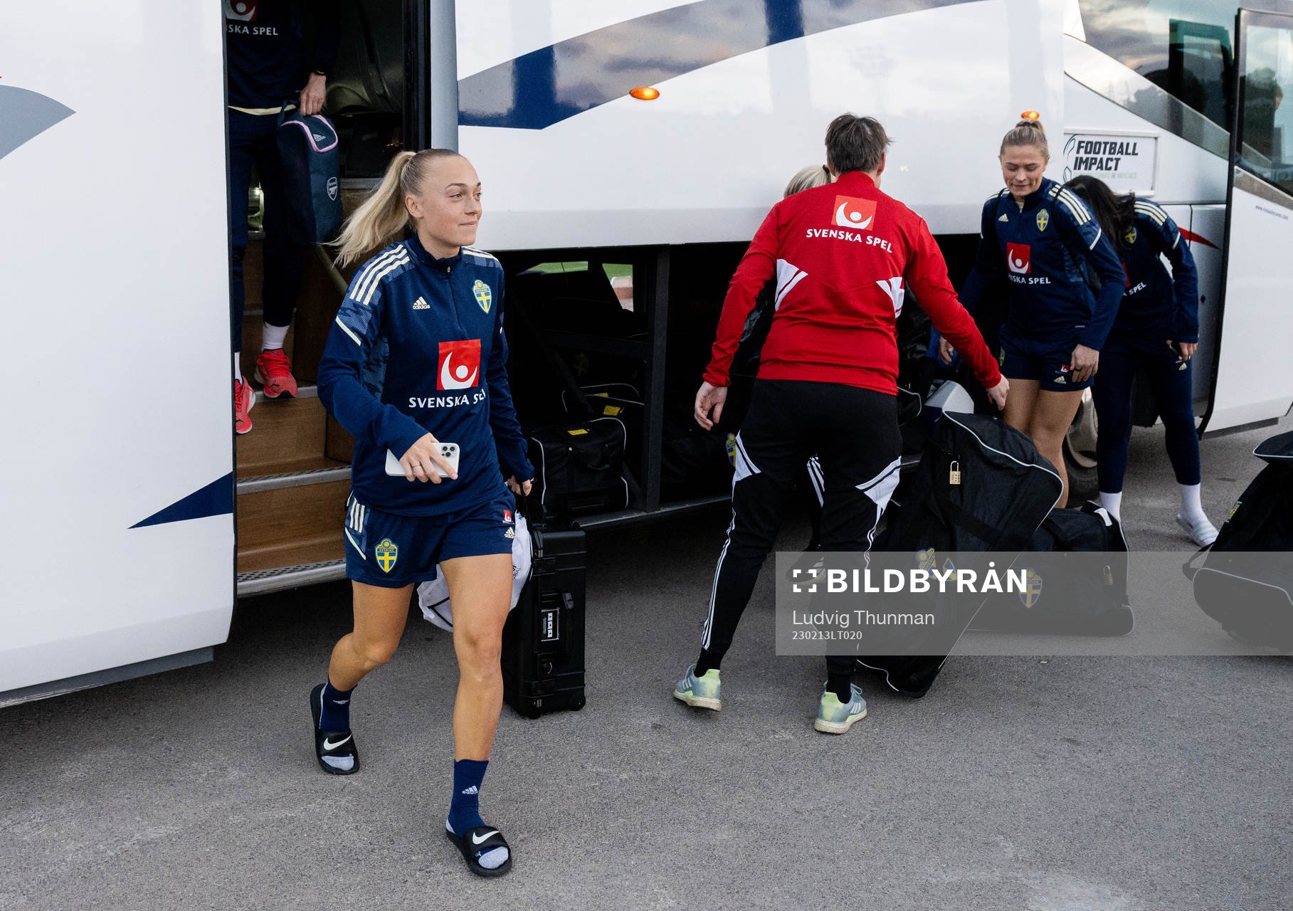 Hanna Bennison of the Swedish women's national football