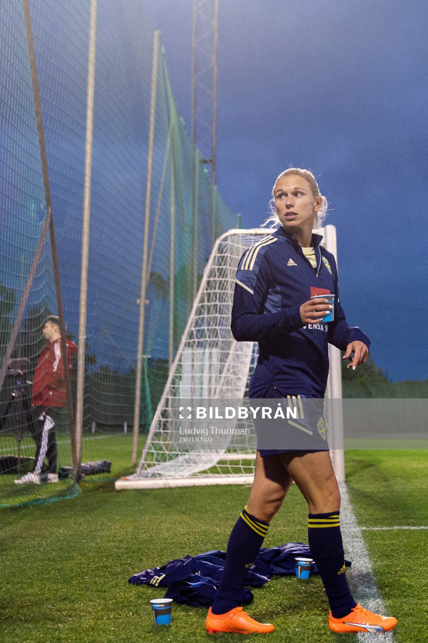 Jonna Andersson of the Swedish women's national football