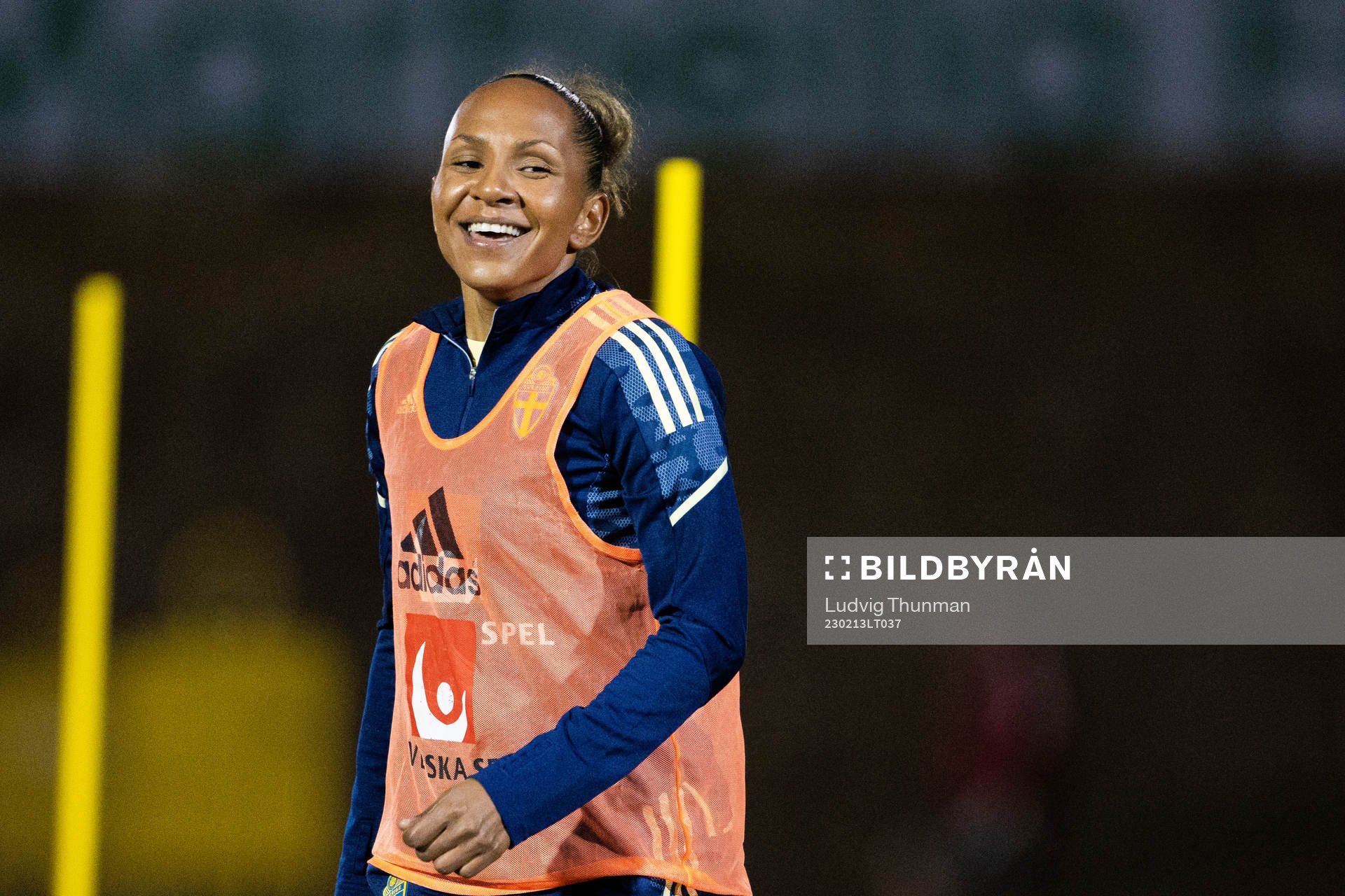 Madelen Janogy of the Swedish women's national football