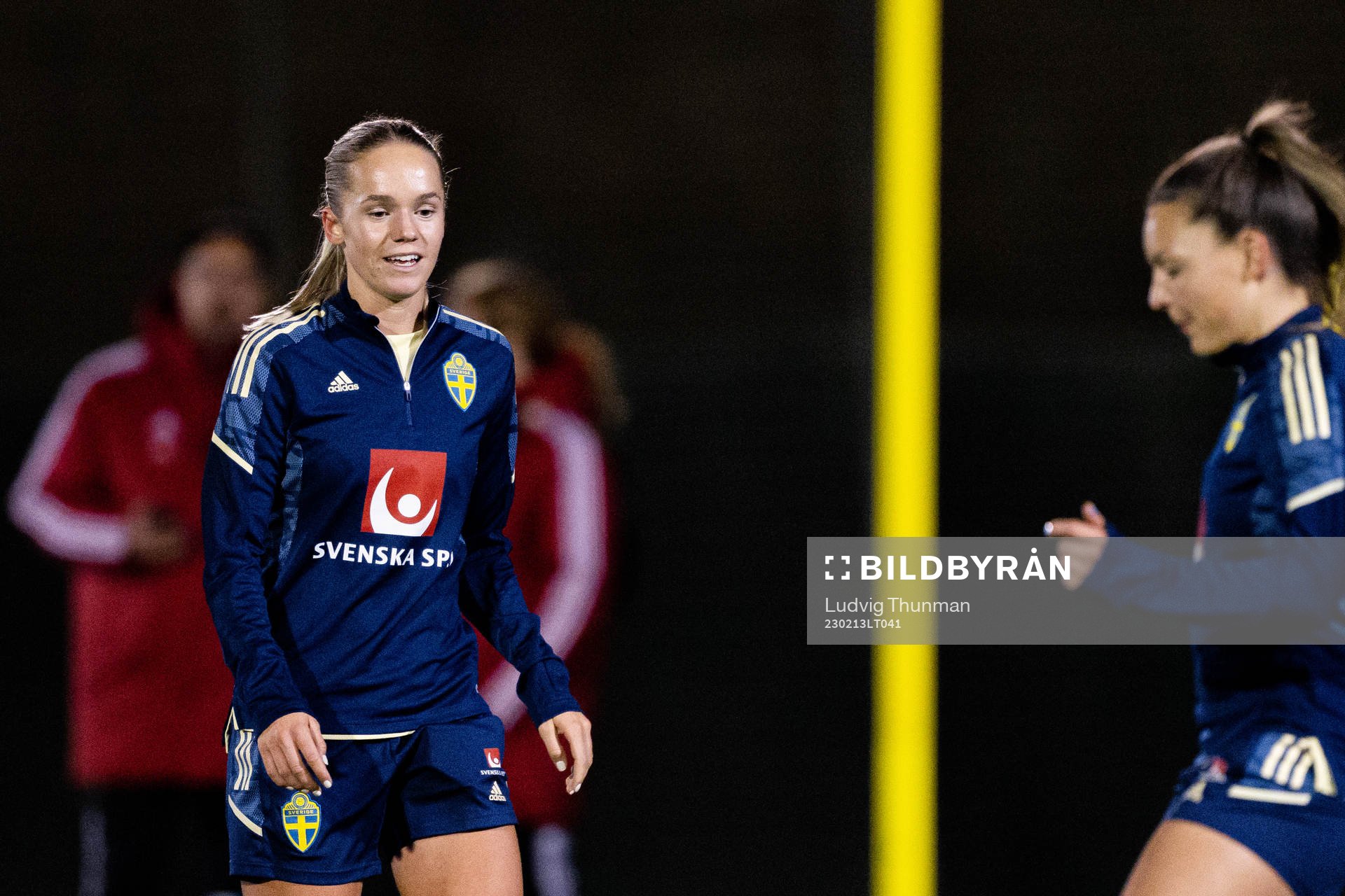 Hanna Lundkvist of the Swedish women's national football