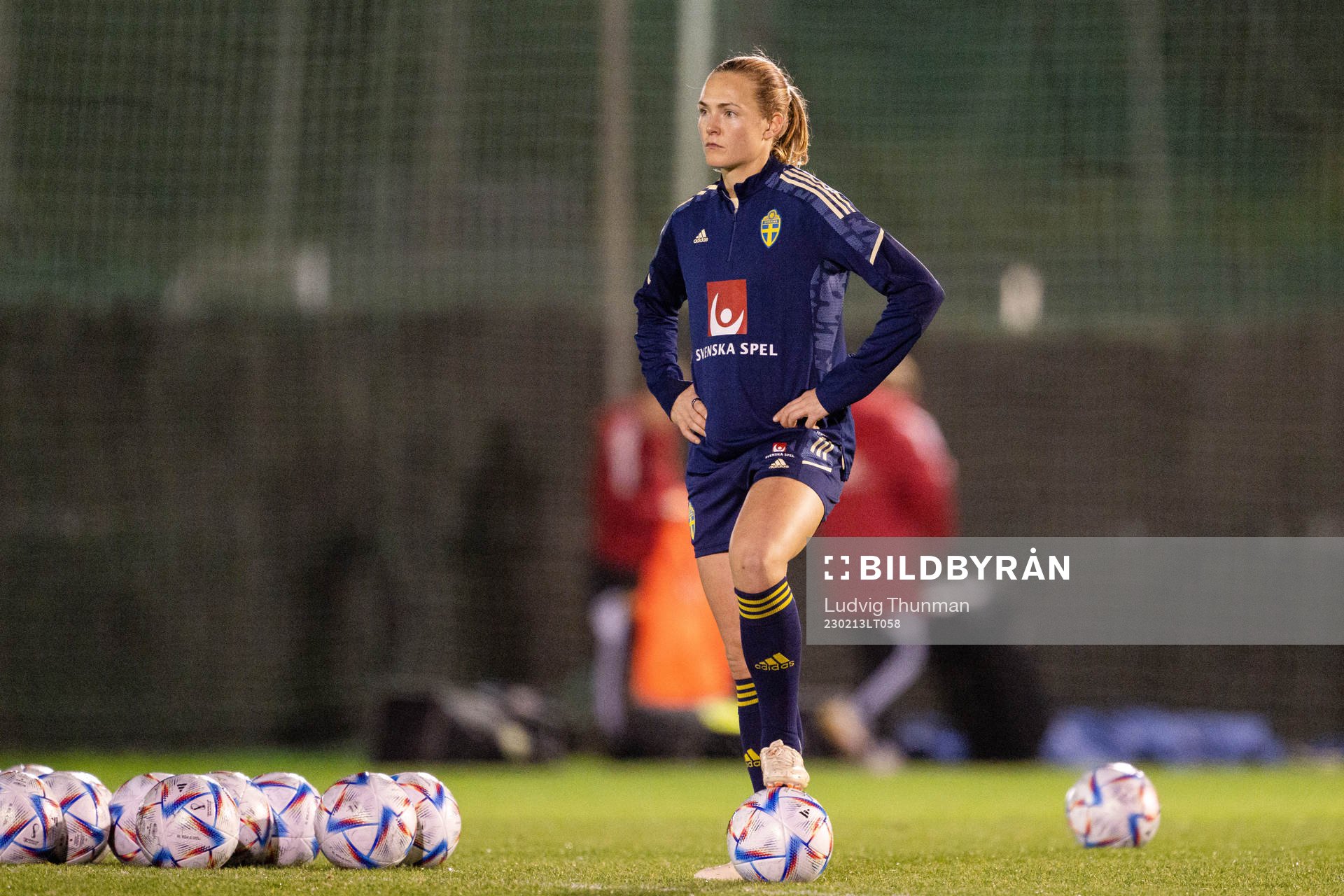 Magdalena Eriksson of the Swedish women's national football