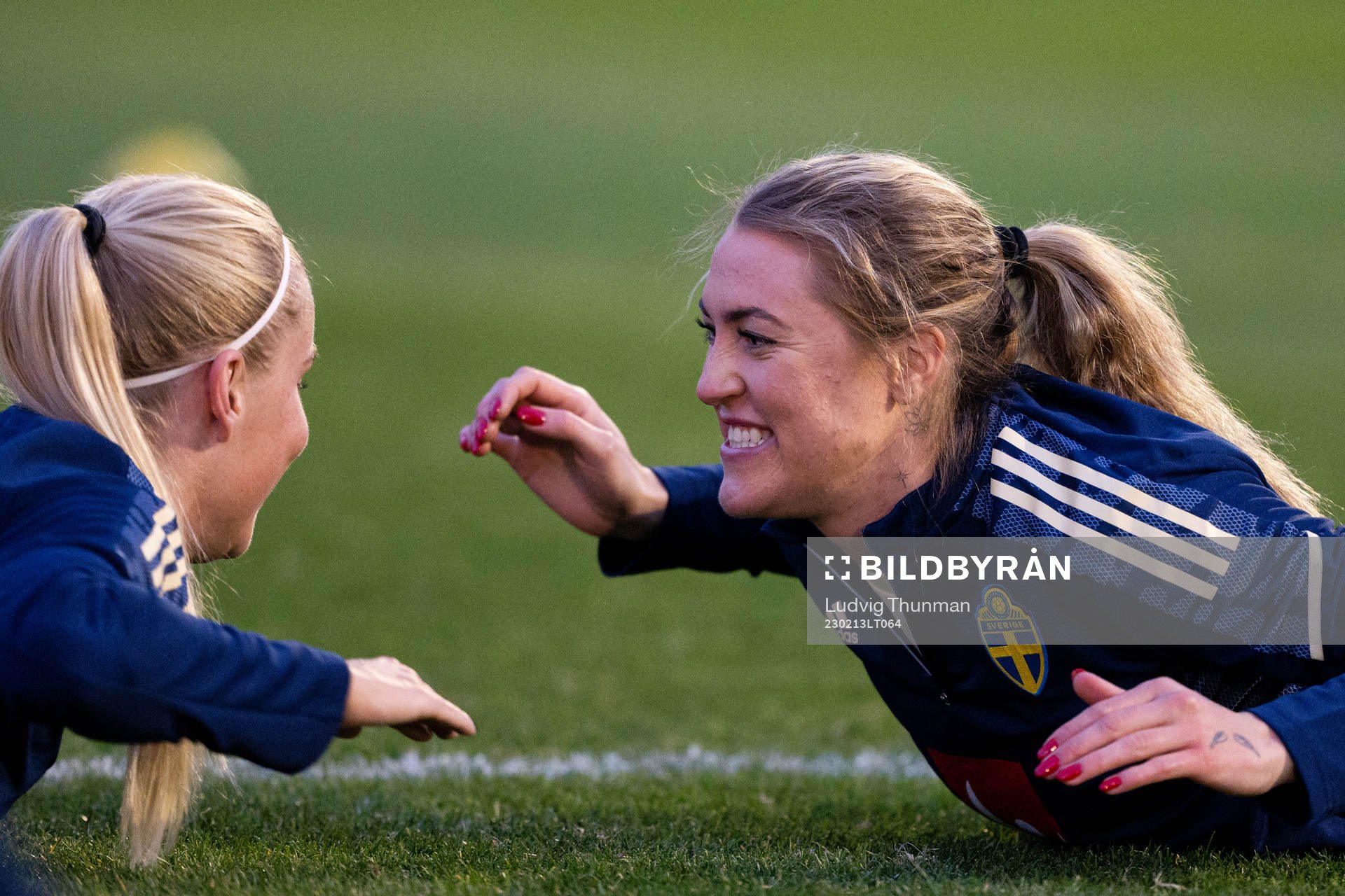 Freja Olofsson of the Swedish women's national football