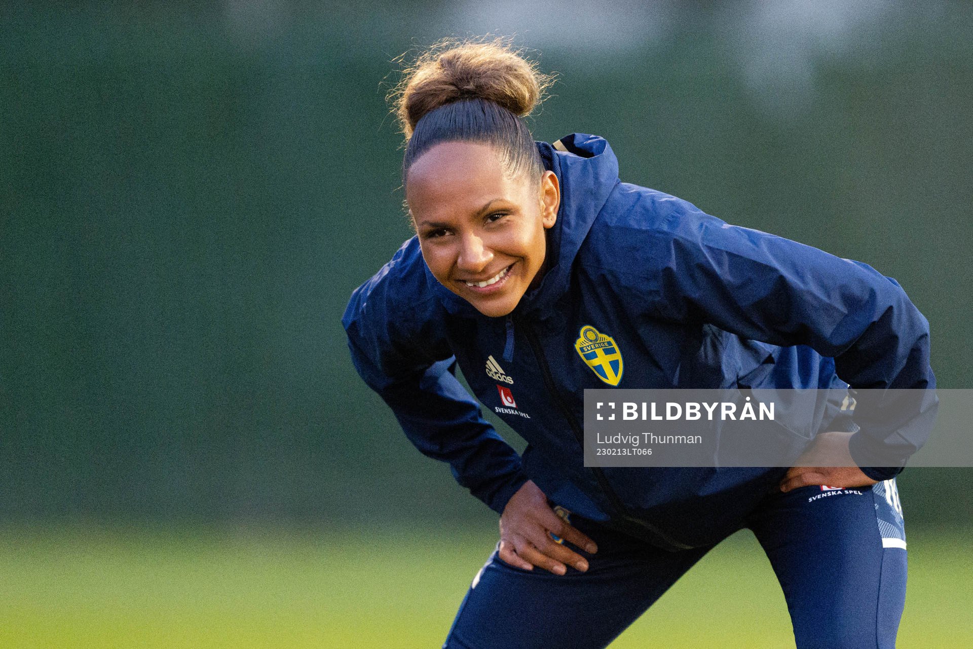 Madelen Janogy of the Swedish women's national football