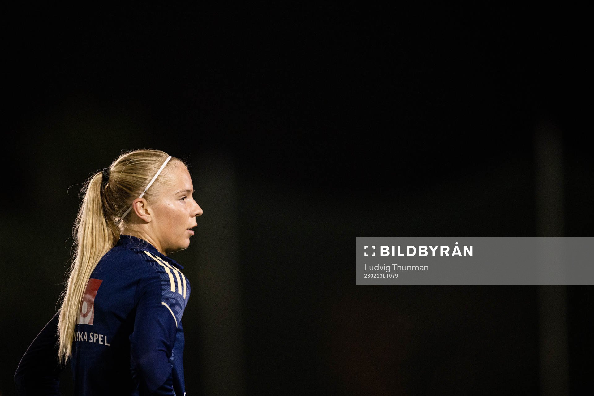 Stina Lennartsson of the Swedish women's national football