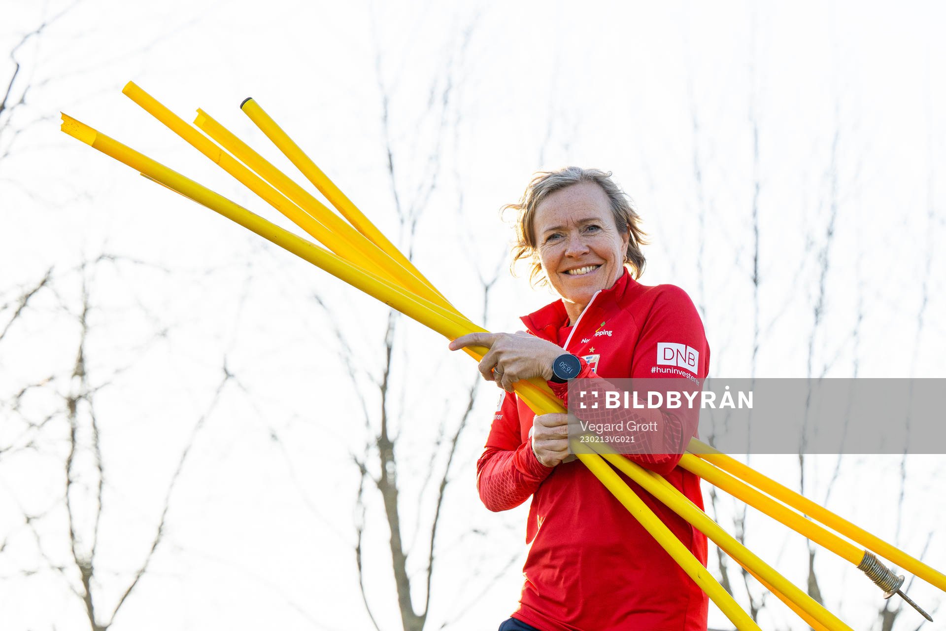 Gunnvor Halmøy, physical coach of the Norwegian women's