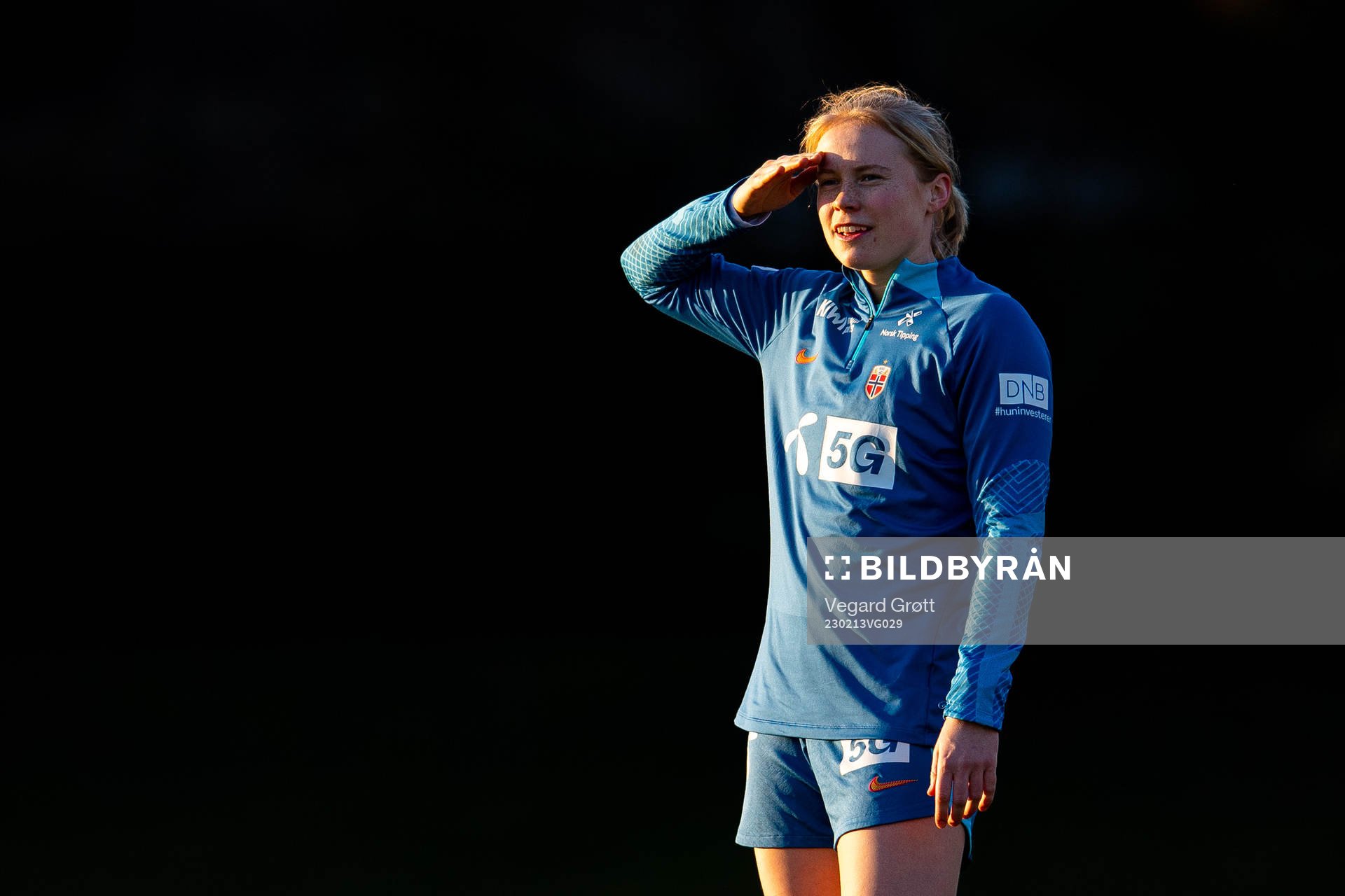 Julie Blakstad of the Norwegian women's national football