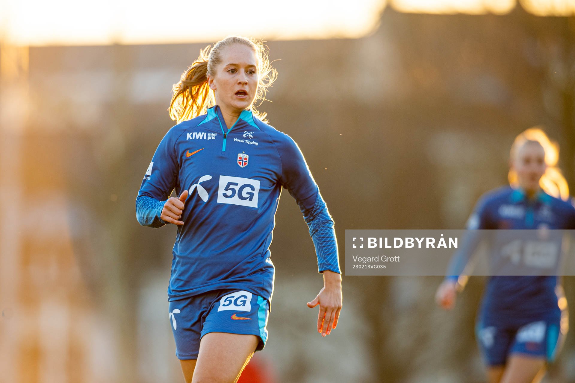Amalie Eikeland of the Norwegian women's national football