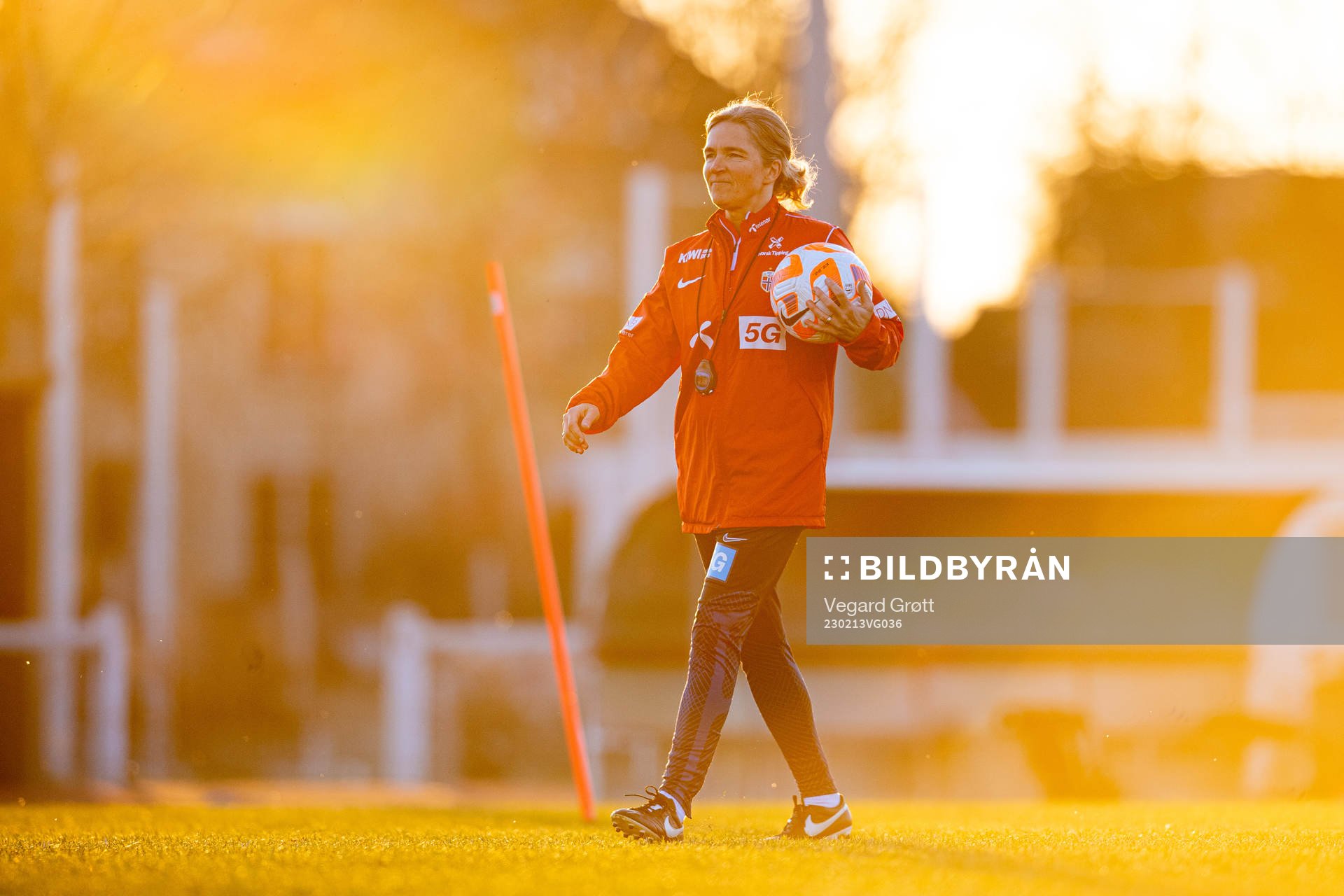 Hege Riise, head coach of the Norwegian women's national