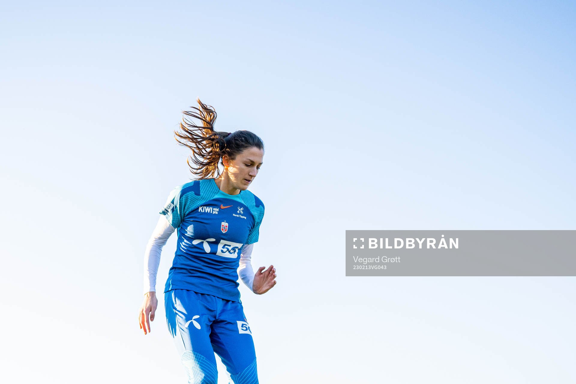 Emma Stølen Godø of the Norwegian women's national