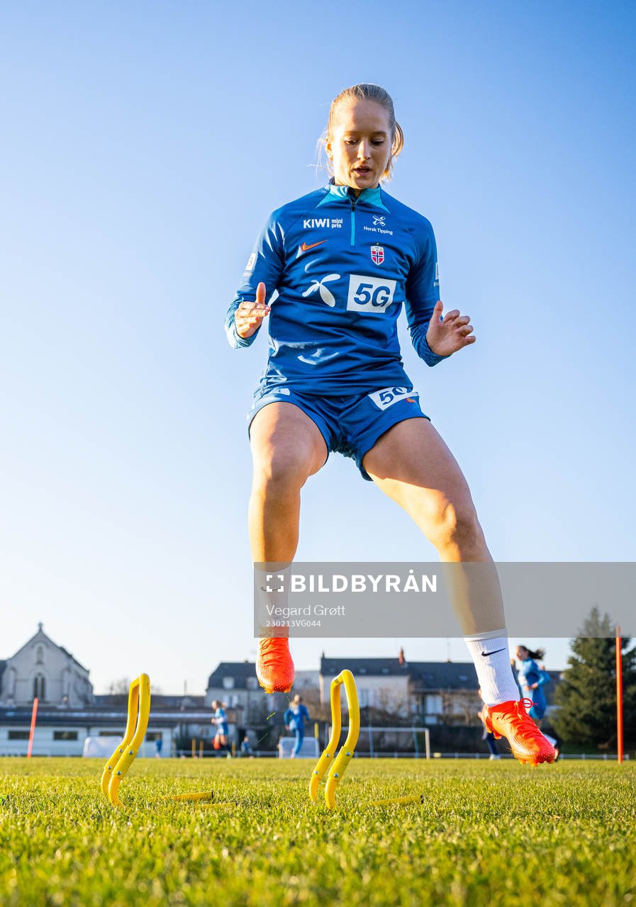 Amalie Eikeland of the Norwegian women's national football