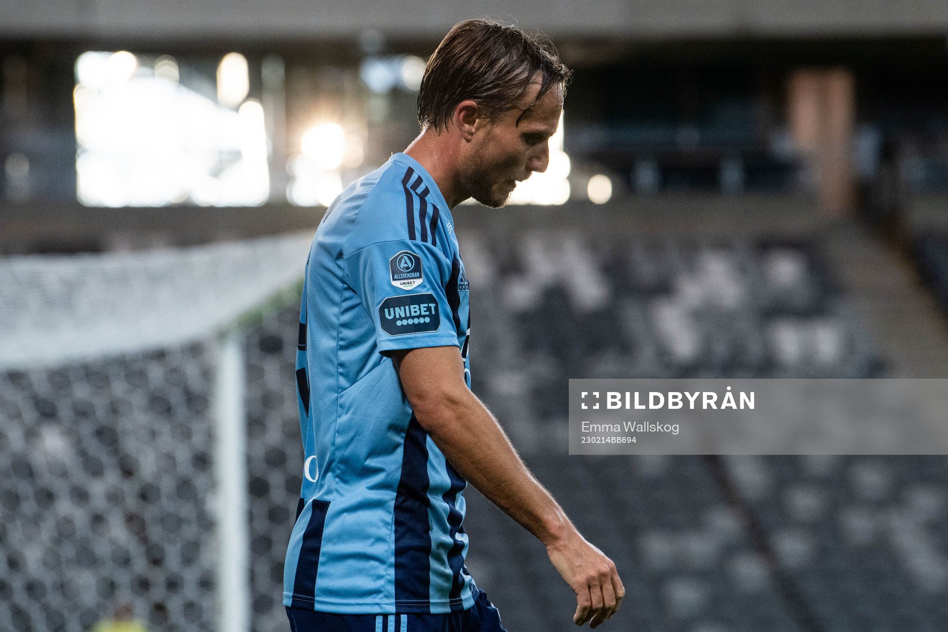 Djurgårdens Pierre Neurath Bengtsson deppar