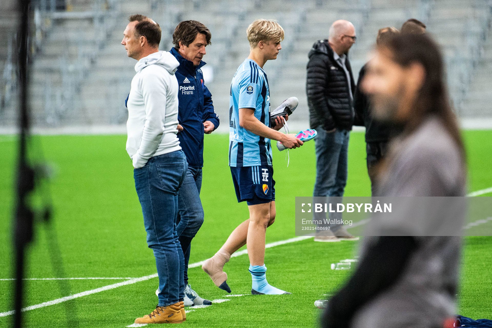 Djurgårdens Lucas Bergvall har ont