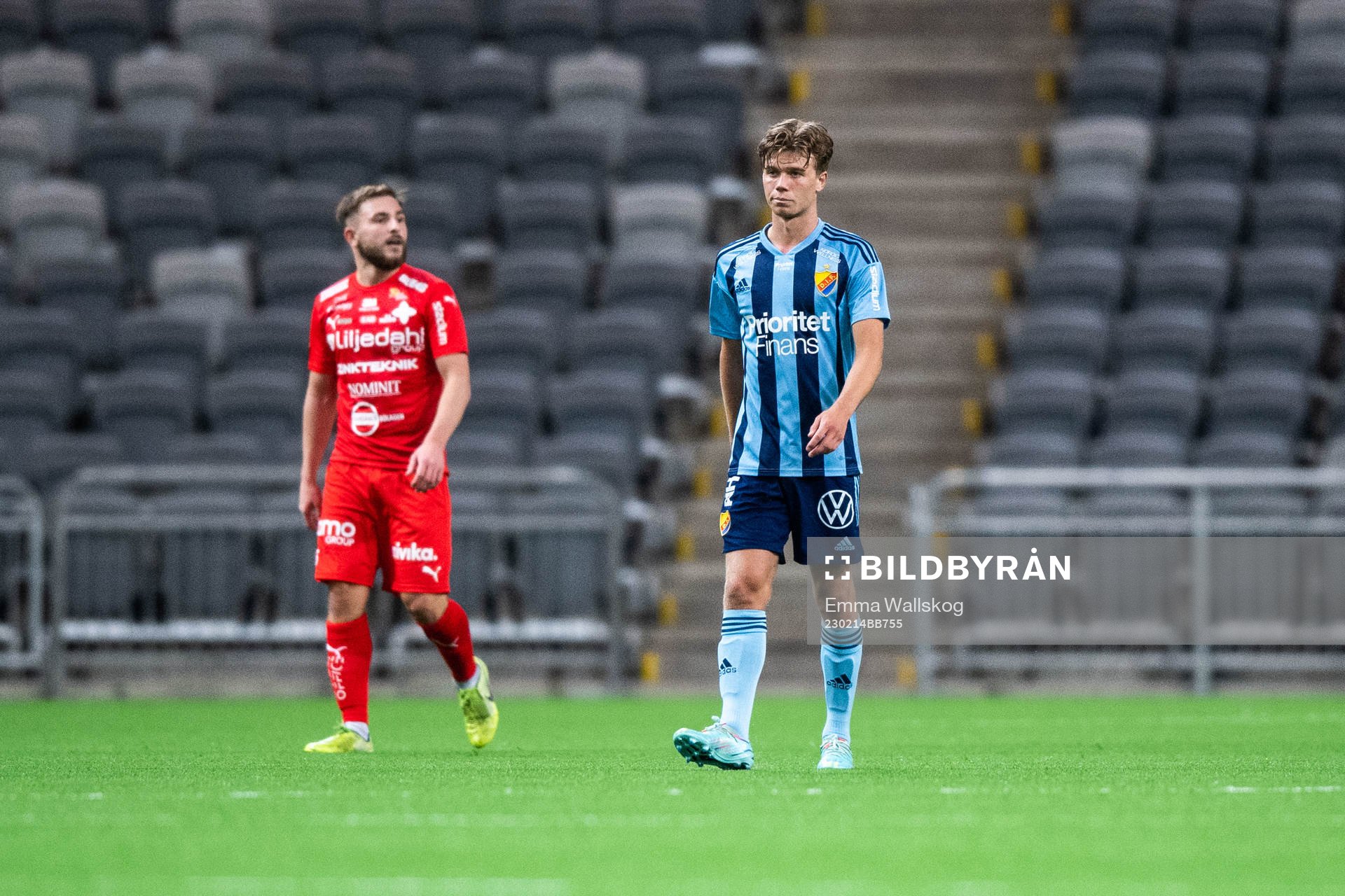 Djurgårdens Wilmer Odefalk deppar
