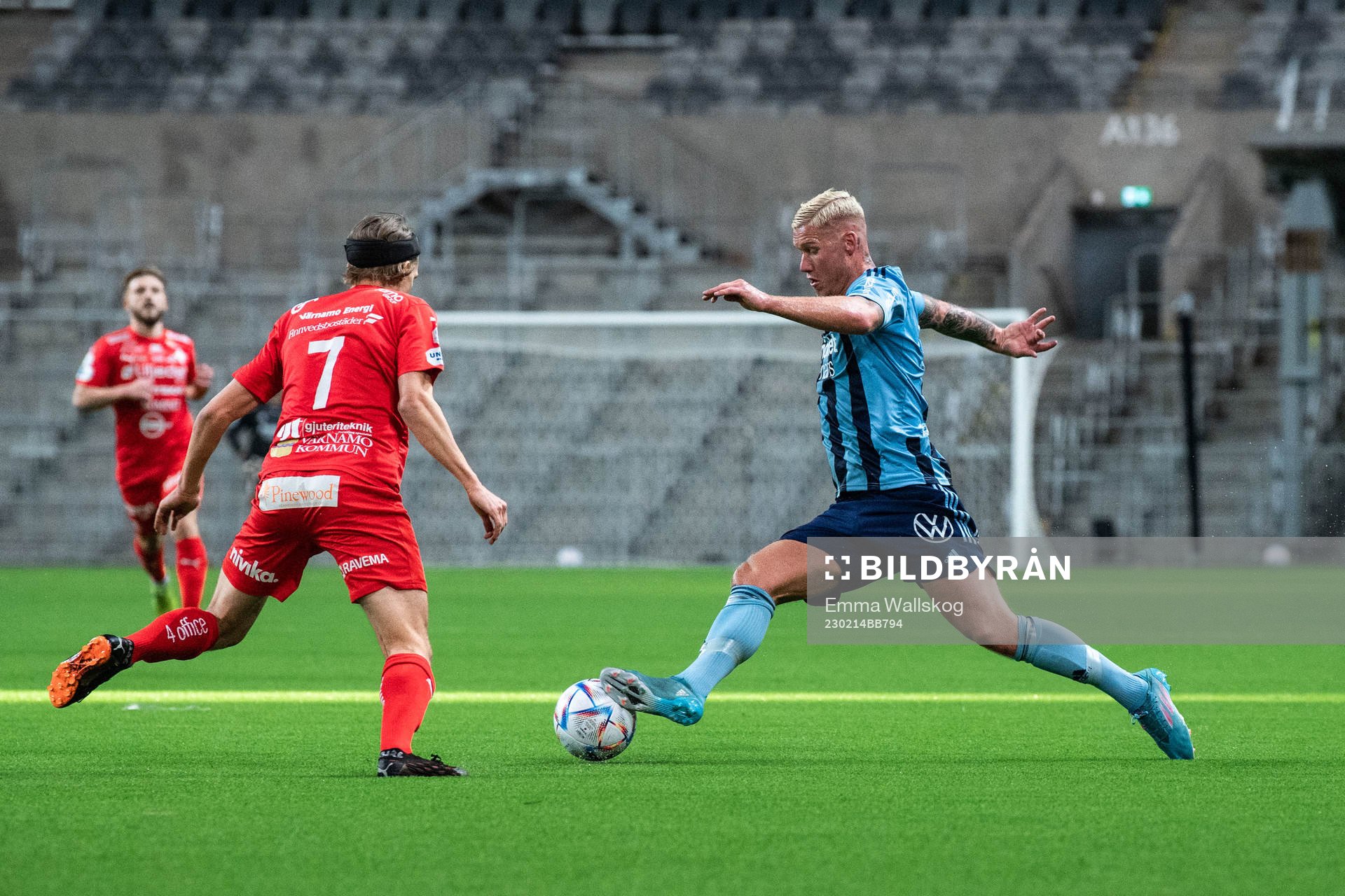 Värnamos Charlie Vindehall och Djurgårdens Victor