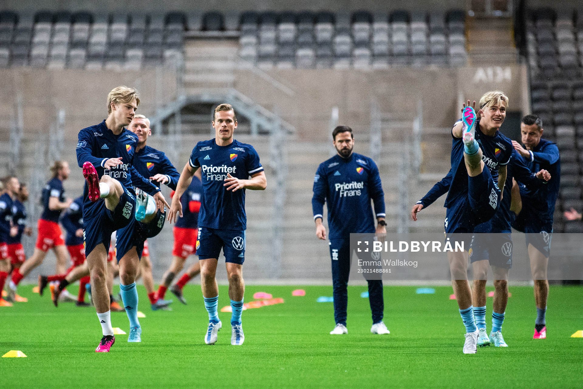 Djurgårdens Theo Bergvall och Lucas Bergvall