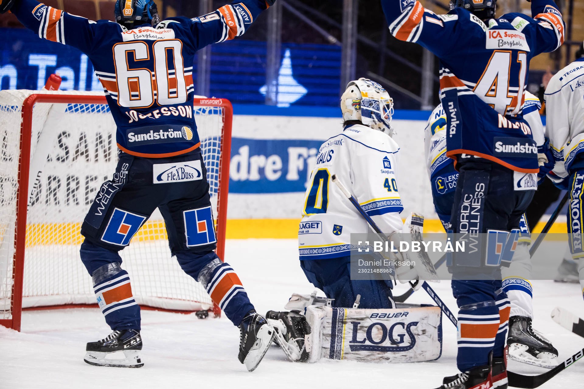 Leksands målvakt Mantas Armalis depp