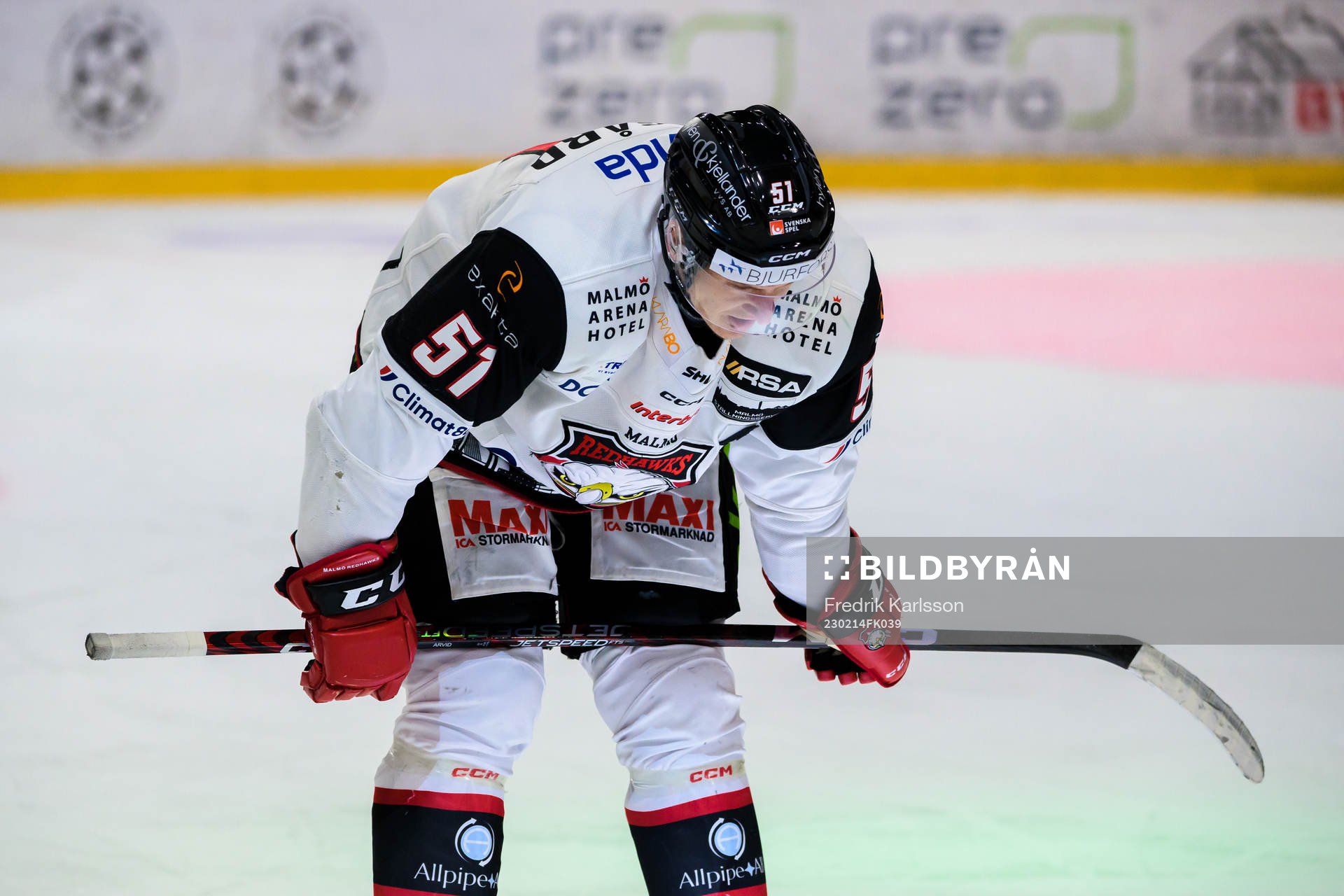 Malmö Redhawks Emil Sylvegård delar