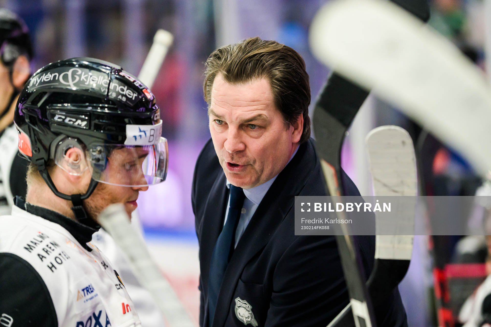 Malmö Redhawks assisterande tränare Petri