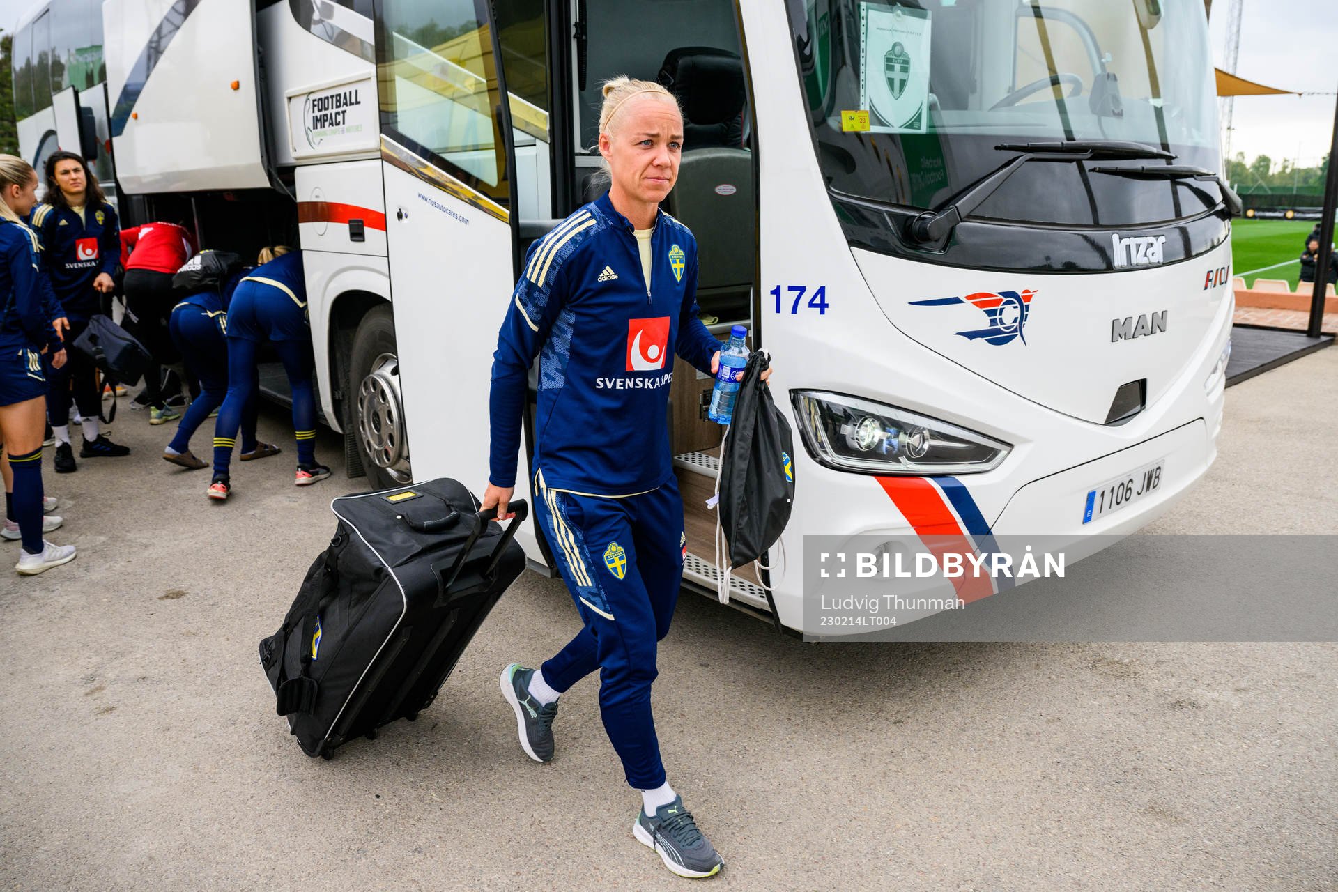 Caroline Seger of the Swedish women's national football