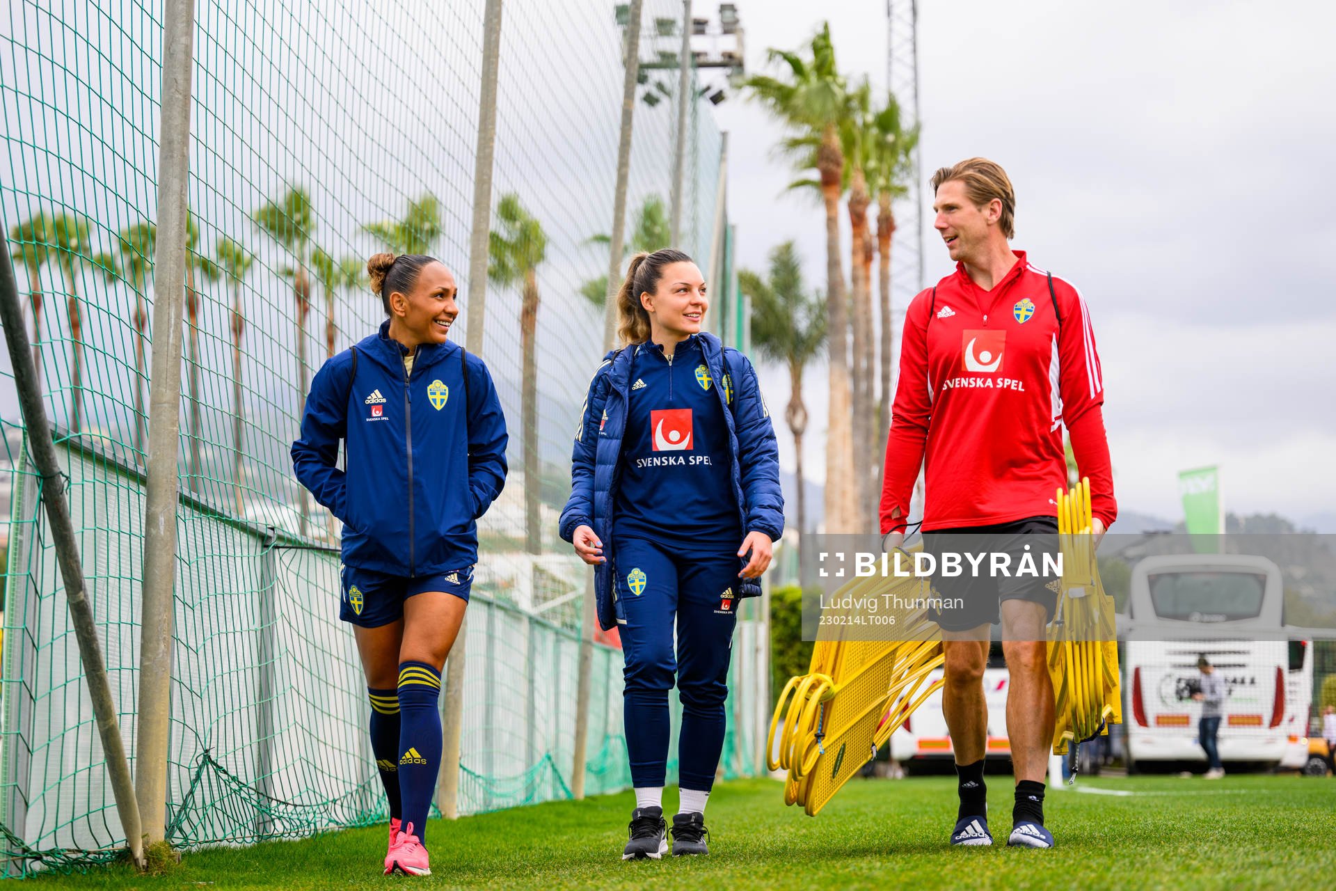 Madelen Janogy and Johanna Rytting Kaneryd of the Swedish