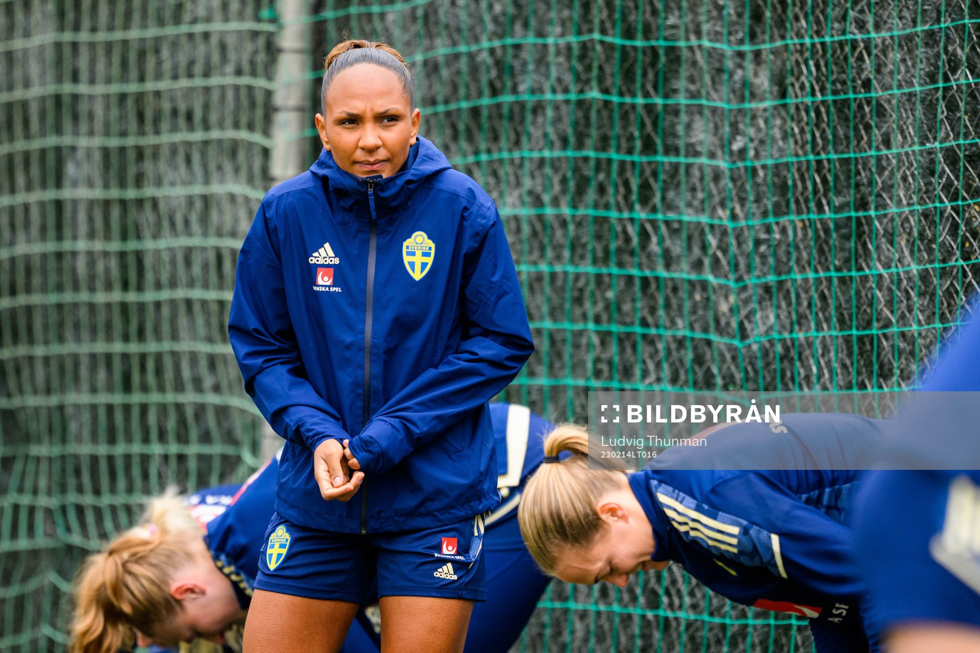 Madelen Janogy of the Swedish women's national football