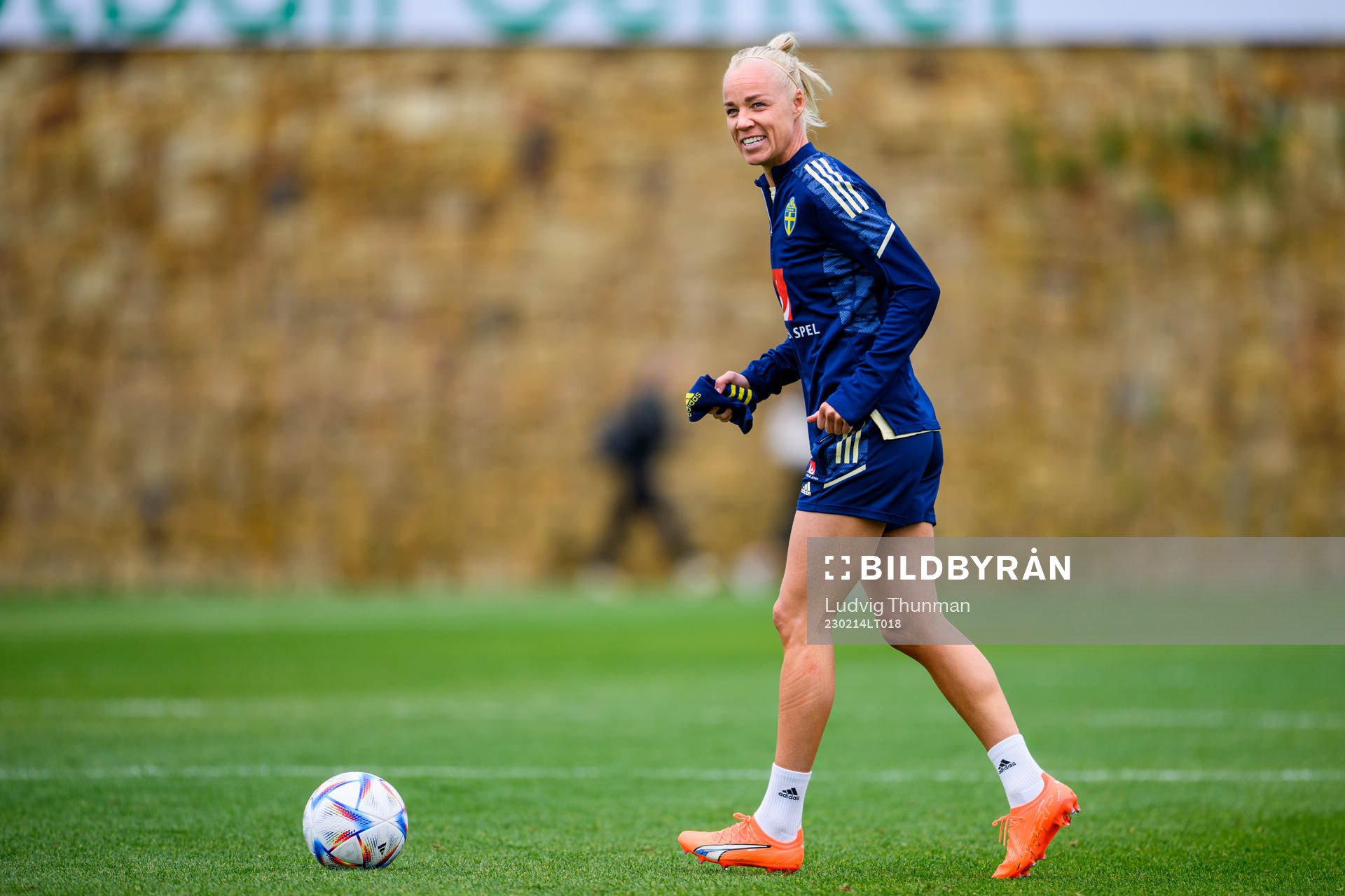 Caroline Seger of the Swedish women's national football