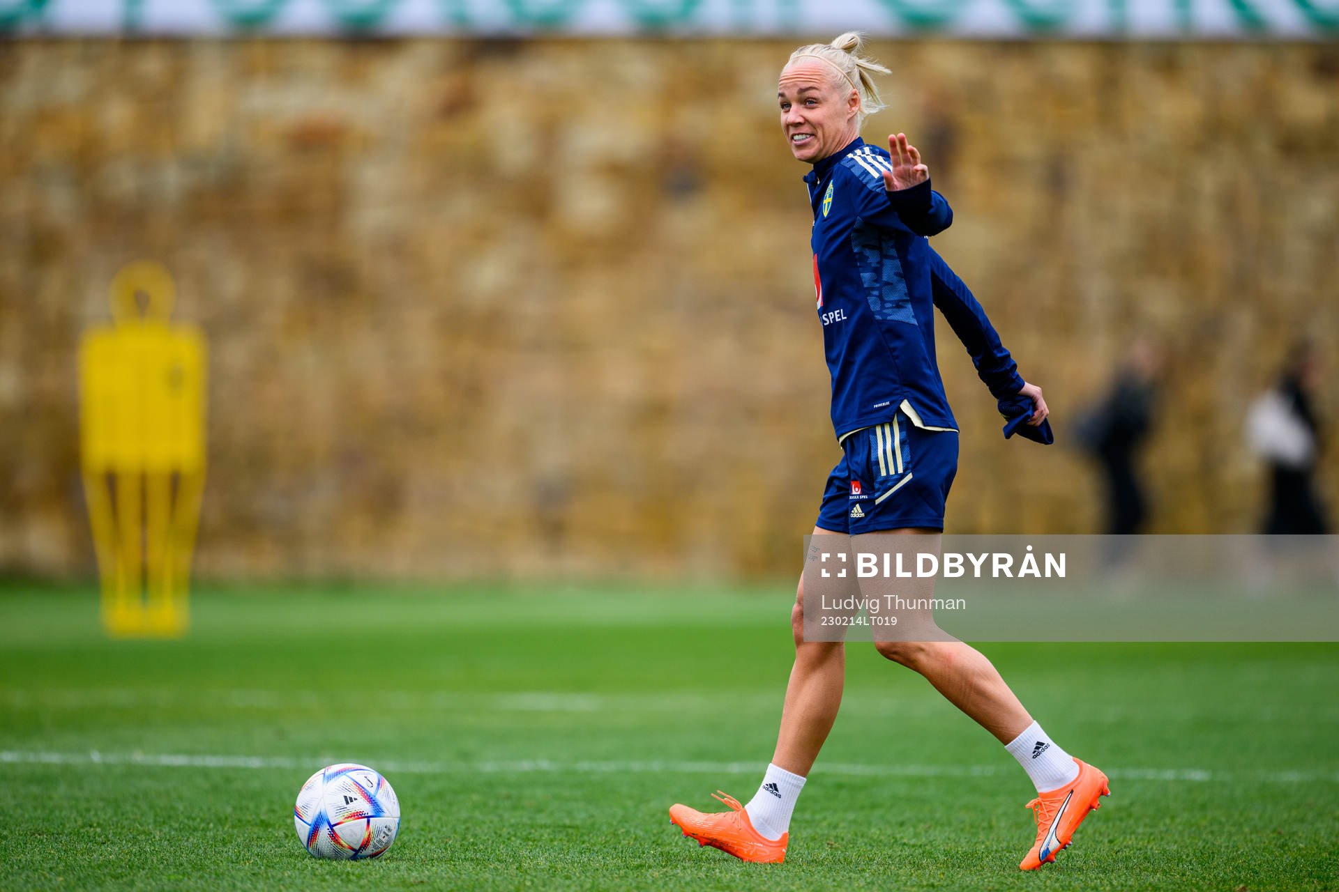 Caroline Seger of the Swedish women's national football