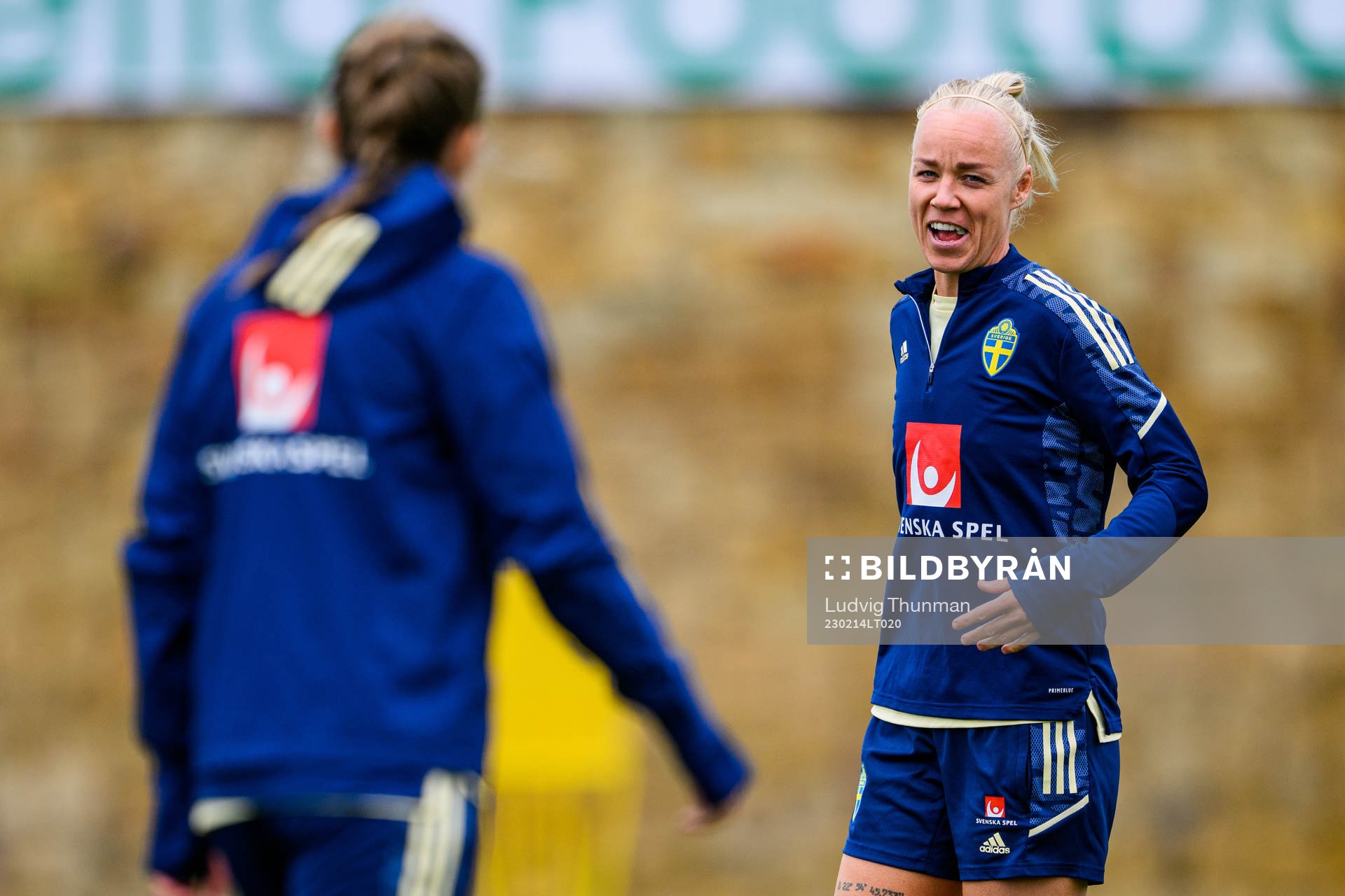 Caroline Seger of the Swedish women's national football